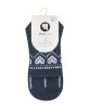 Crew Non Slip Grip Socks - Alpine Heart French Navy sold by MoveActive