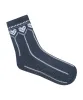 Crew Non Slip Grip Socks - Alpine Heart French Navy sold by MoveActive