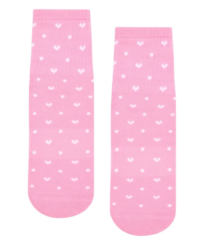 Crew Non Slip Grip Socks - Speckled Candy sold by MoveActive