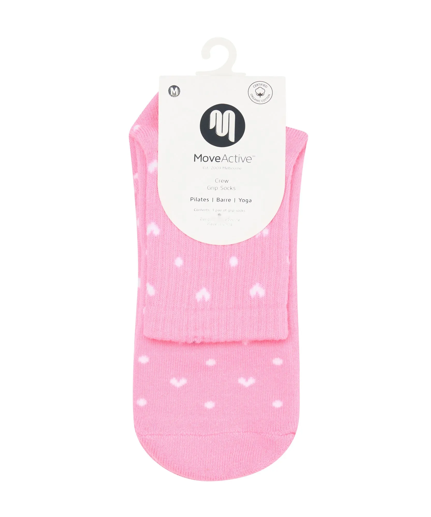 Crew Non Slip Grip Socks - Speckled Candy sold by MoveActive product image thumbnail 4
