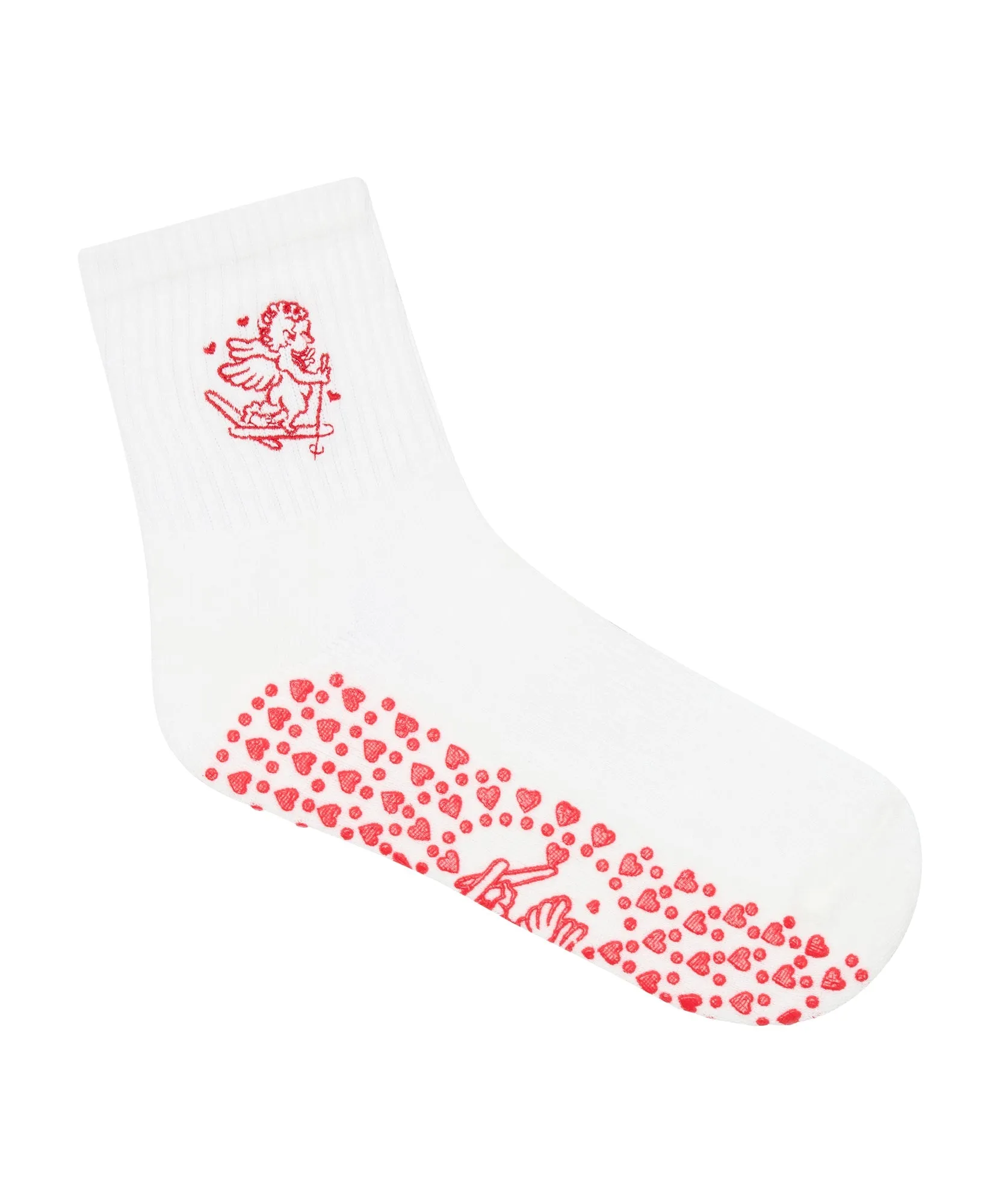 Crew Non Slip Grip Socks - Cupid Ski sold by MoveActive product image thumbnail 3