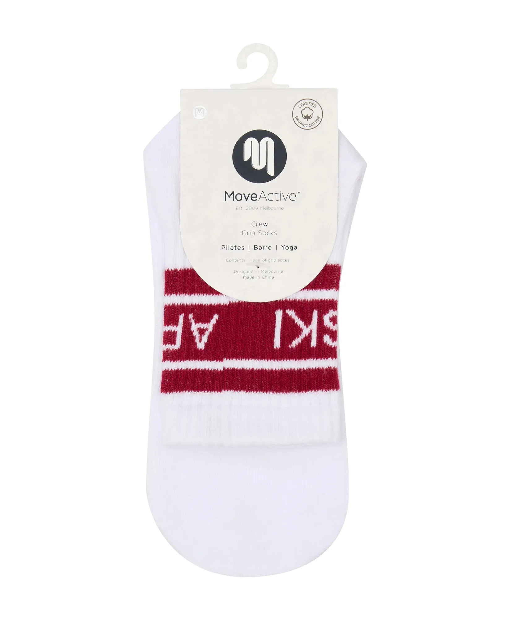 Crew Non Slip Grip Socks - Après Ski Stripe sold by MoveActive product image thumbnail 3