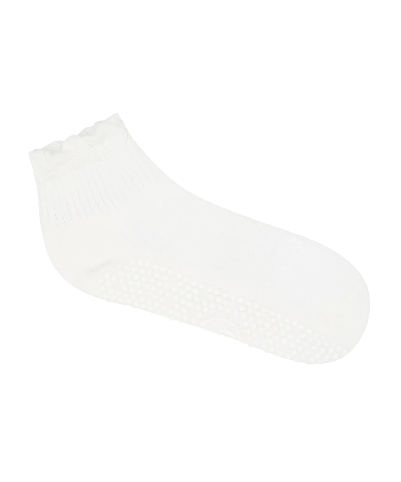 Quarter Crew Non Slip Grip Socks - Snow Ruffle sold by MoveActive product image thumbnail 3