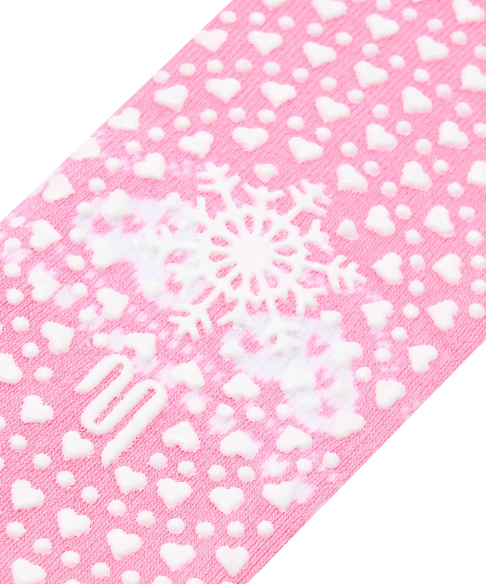Classic Low Rise Grip Socks - Alpine Heart Rose sold by MoveActive product image thumbnail 2