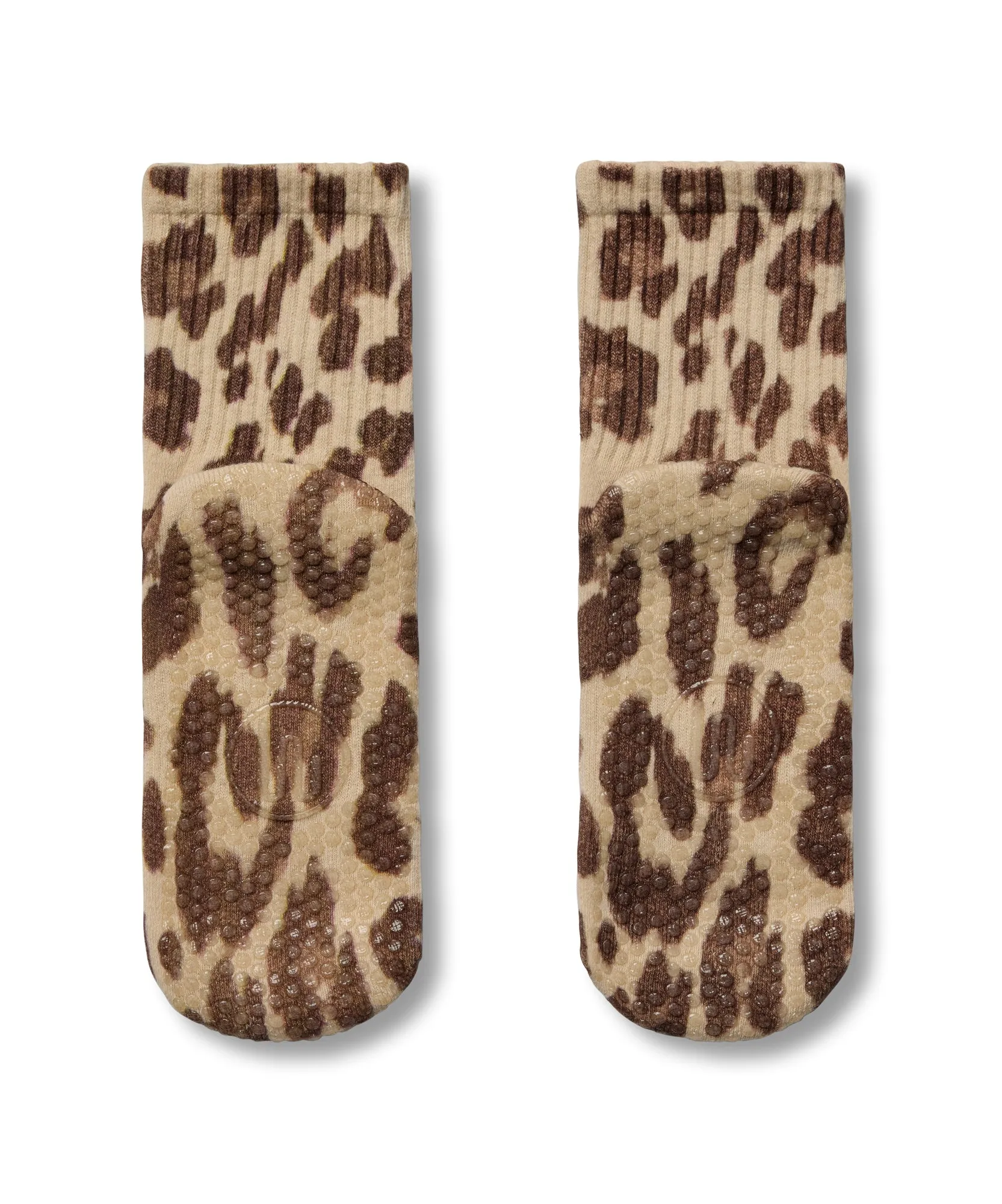 Crew Non Slip Grip Socks - Leopard sold by MoveActive product image thumbnail 5