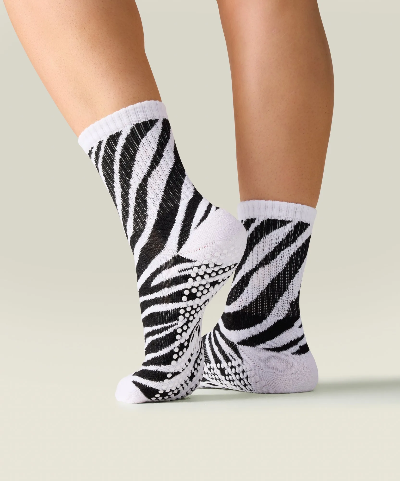 Crew Non Slip Grip Socks - Savanna Stripes sold by MoveActive product image thumbnail 2