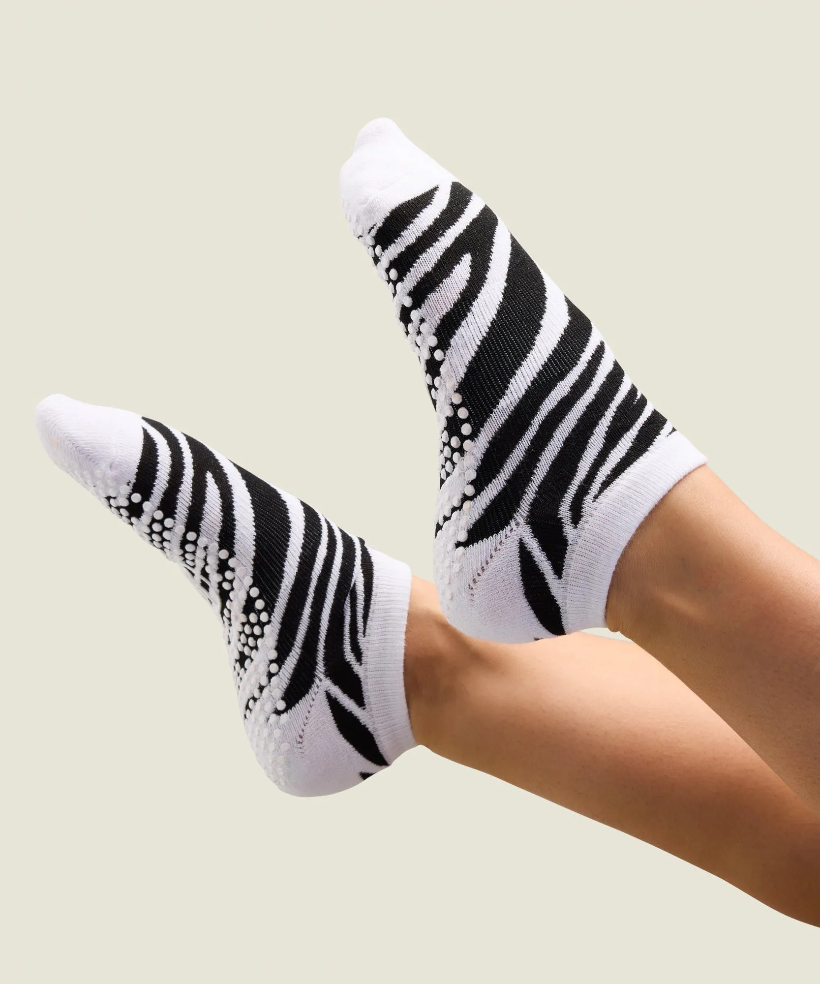 Low Rise Grip Socks - Savanna Stripes sold by MoveActive product image thumbnail 2