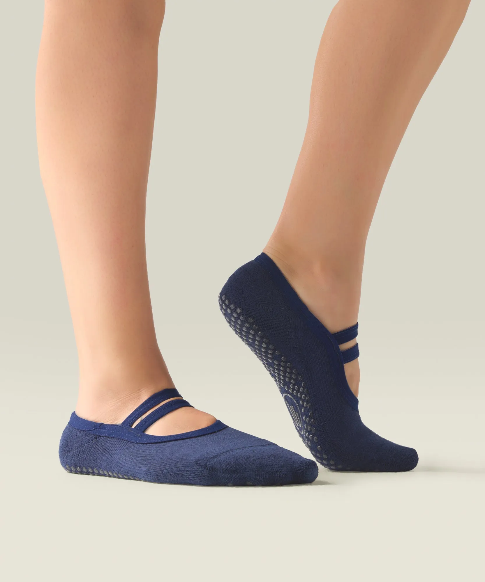 Ballet Non Slip Grip Socks - Ink sold by MoveActive