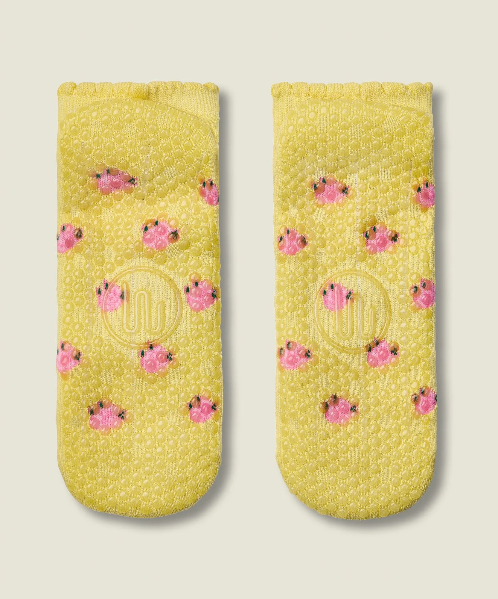 Low Rise Grip Socks - Wild Rose Maize sold by MoveActive product image thumbnail 5