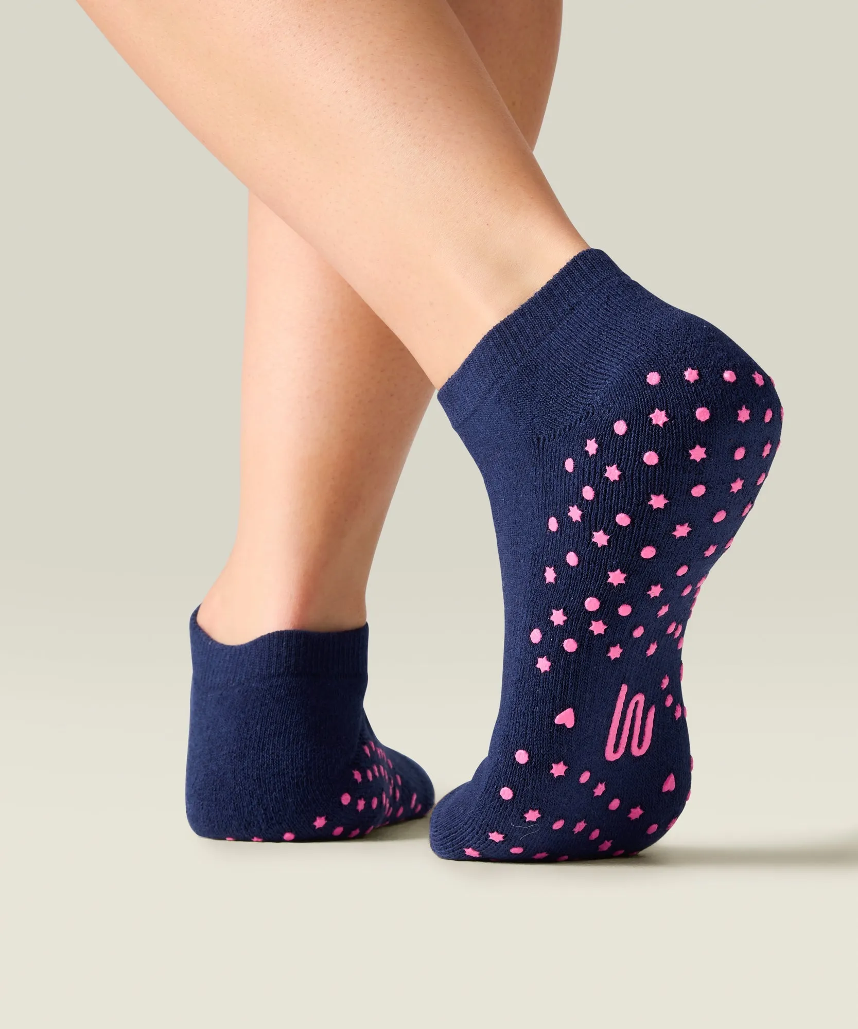 Classic Low Rise Grip Socks - Howdy Partner Ink sold by MoveActive product image thumbnail 2