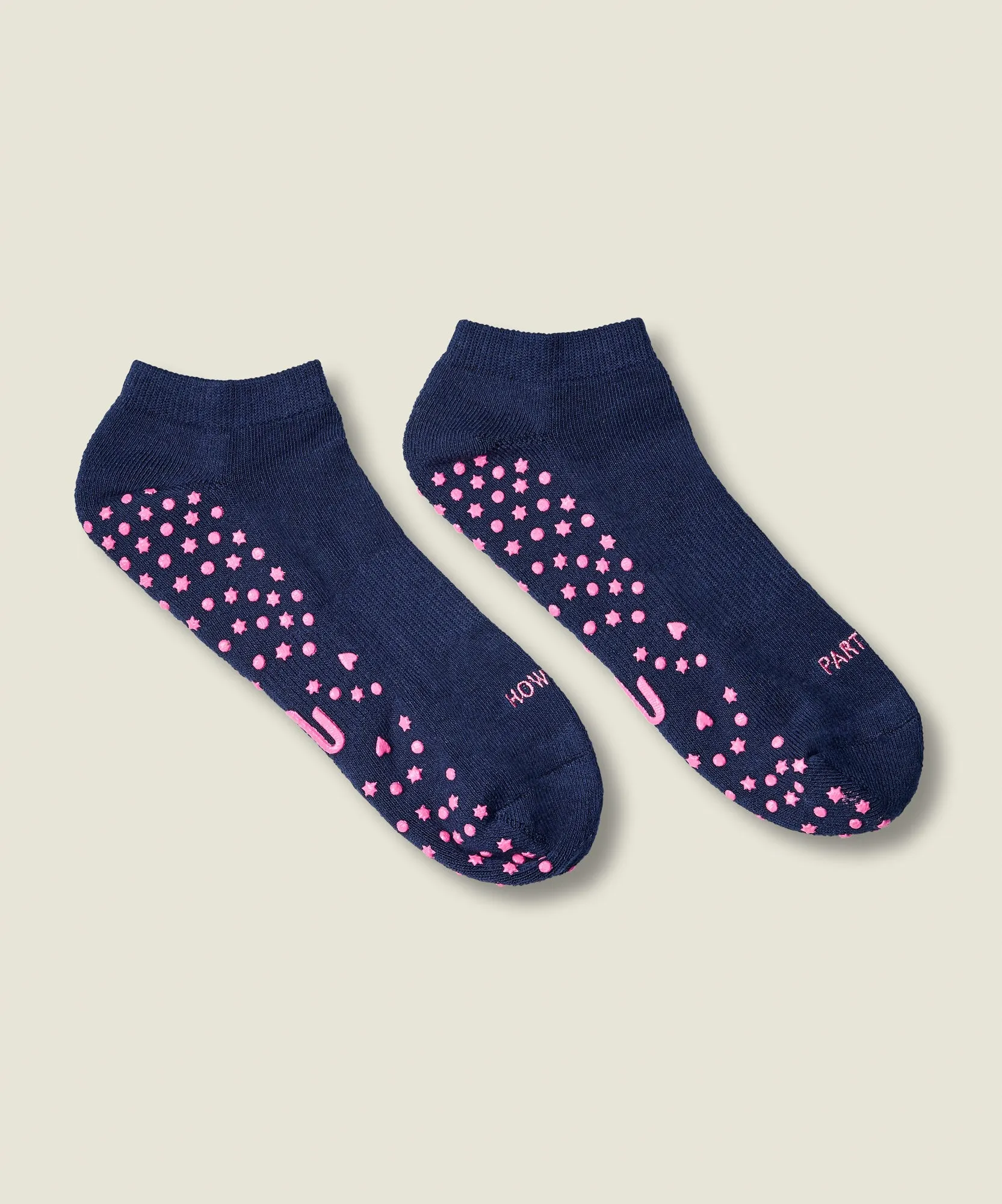 Classic Low Rise Grip Socks - Howdy Partner Ink sold by MoveActive product image thumbnail 3