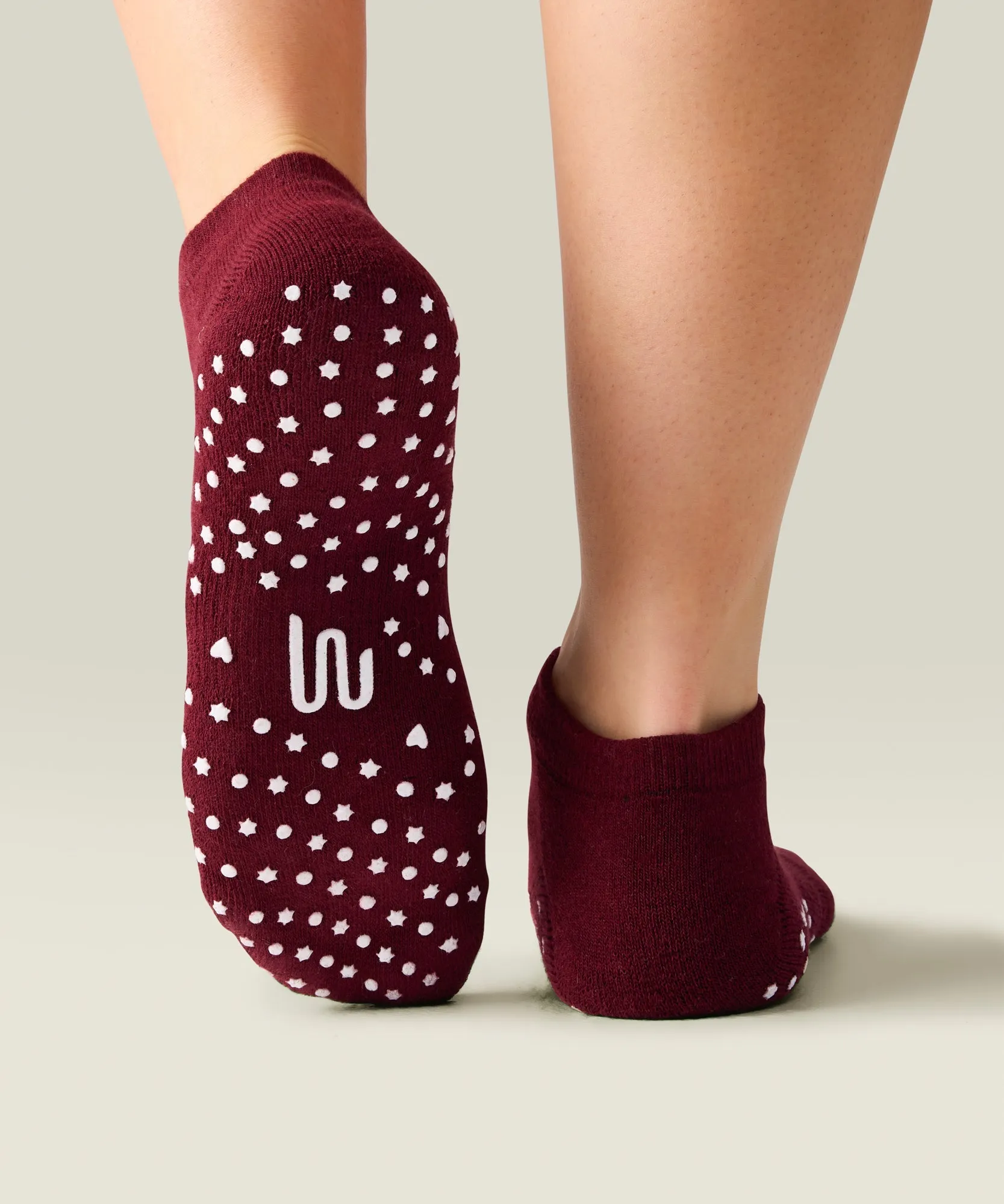 Low Rise Grip Socks - Yeehaw Mulberry sold by MoveActive product image thumbnail 2