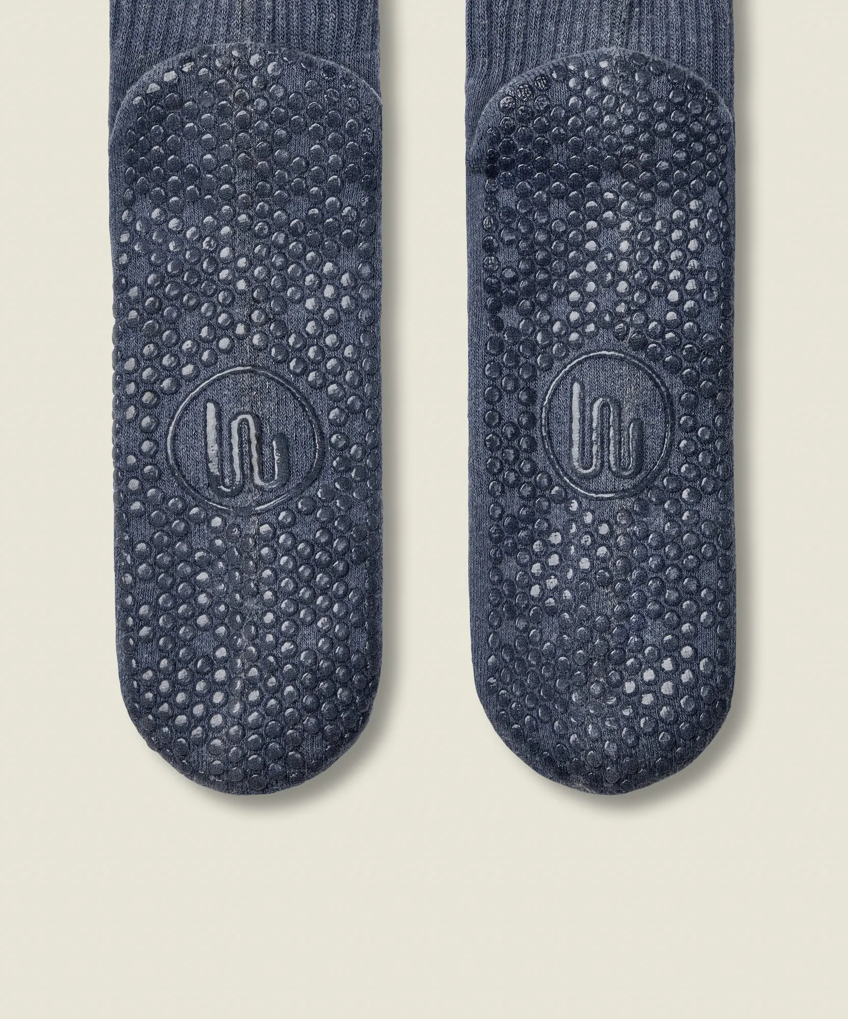 Crew Non Slip Grip Socks - Dusty Denim sold by MoveActive product image thumbnail 4