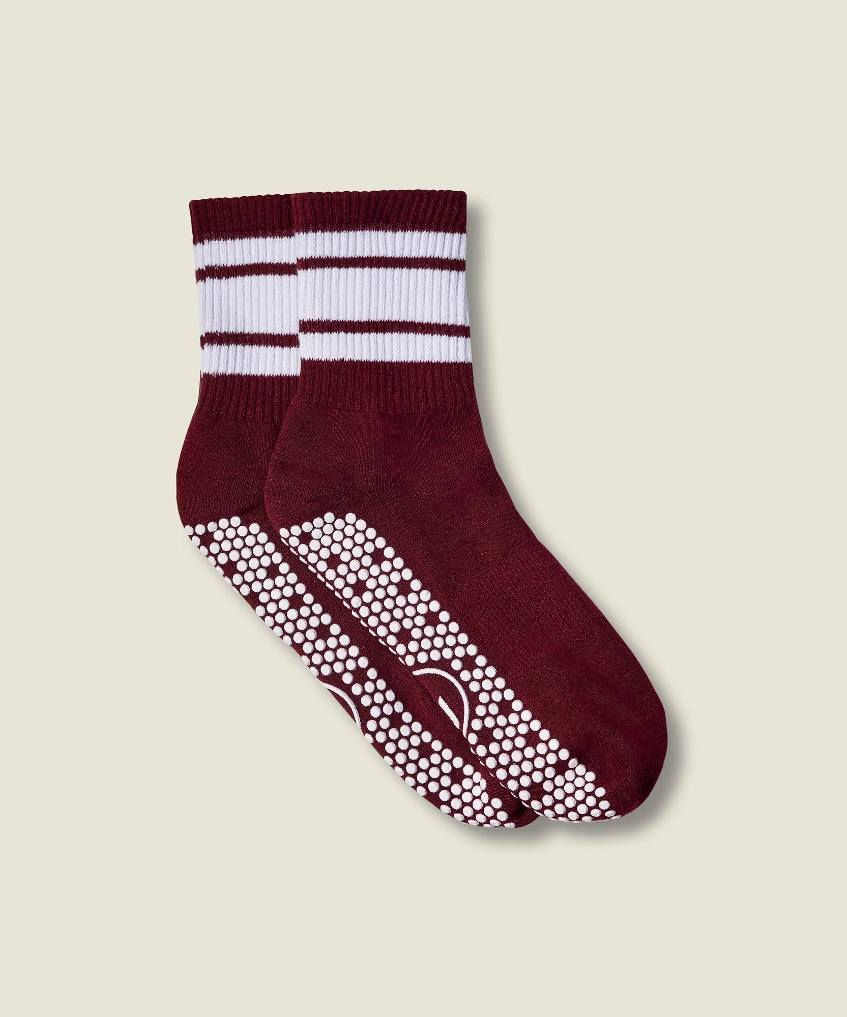 Crew Grip Socks - Mulberry Stripe sold by MoveActive product image thumbnail 5