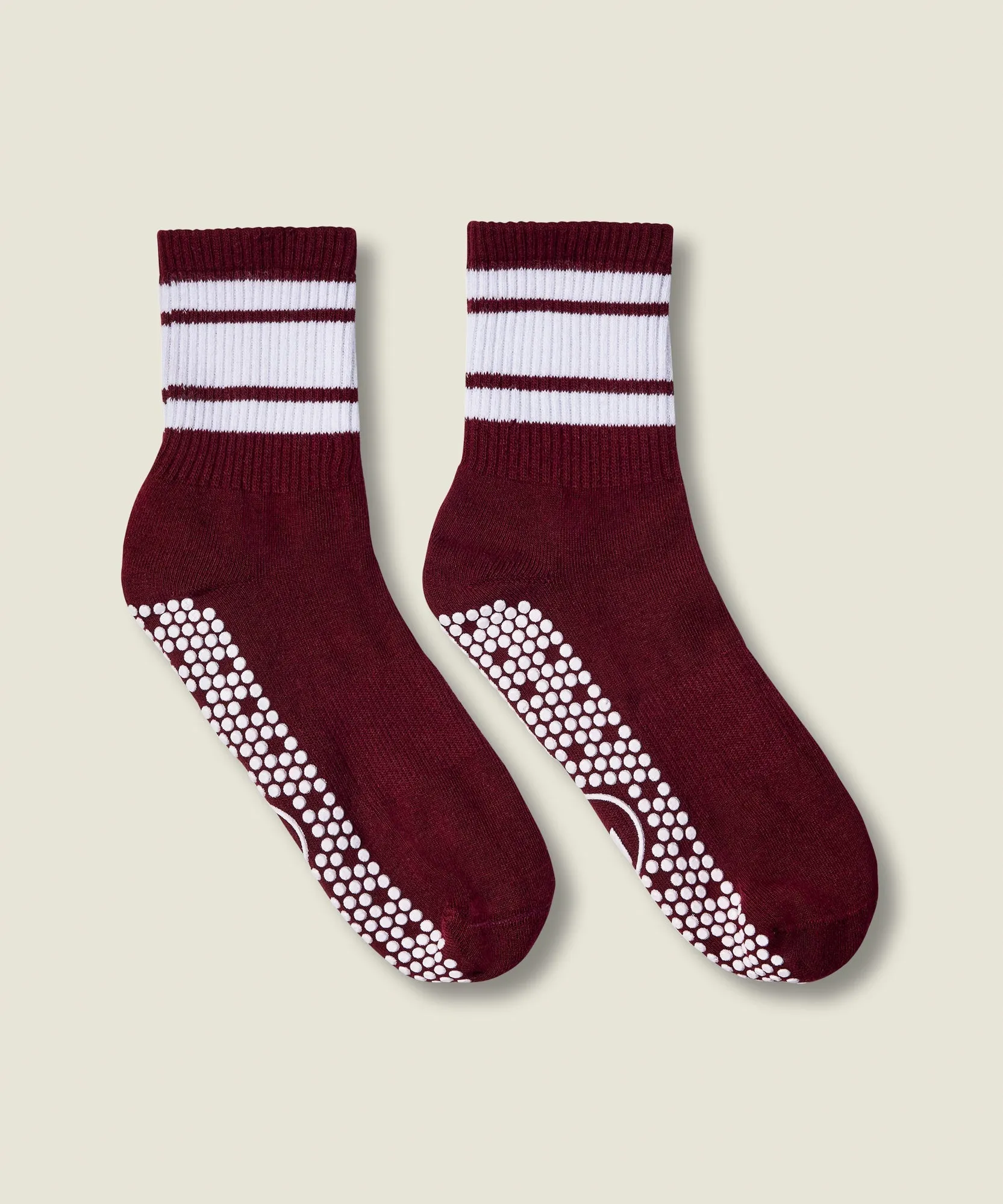 Crew Grip Socks - Mulberry Stripe sold by MoveActive product image thumbnail 3