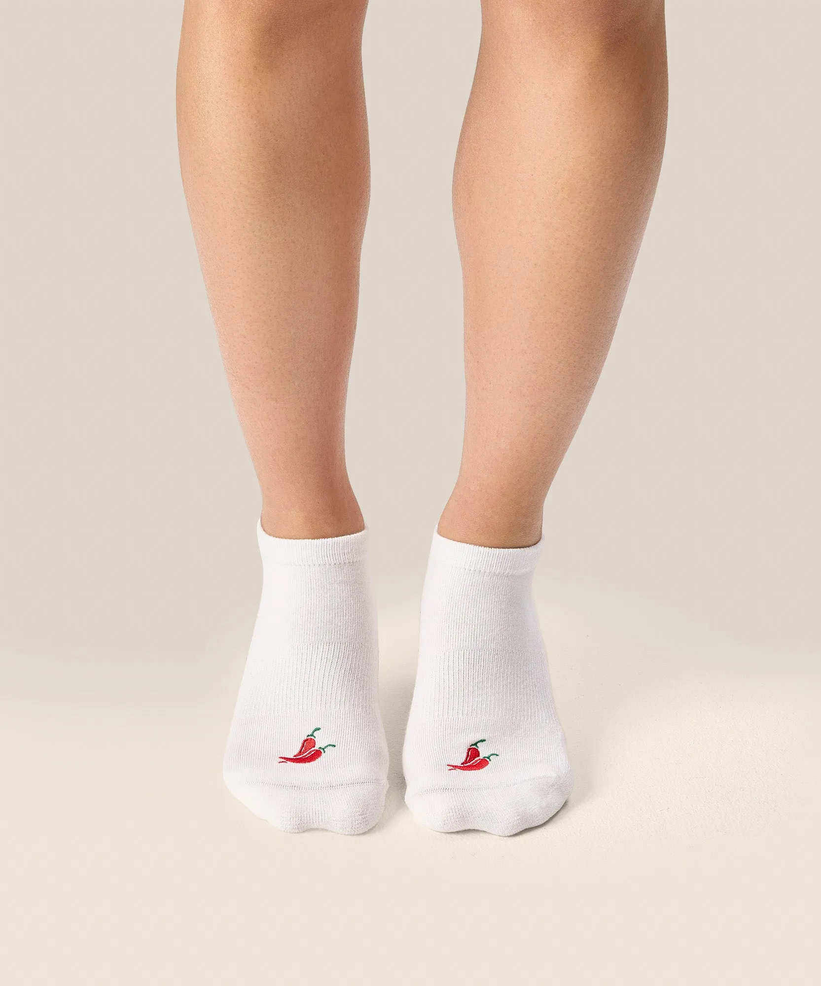 Classic Low Rise Grip Socks - Spicy Chilli sold by MoveActive product image thumbnail 3