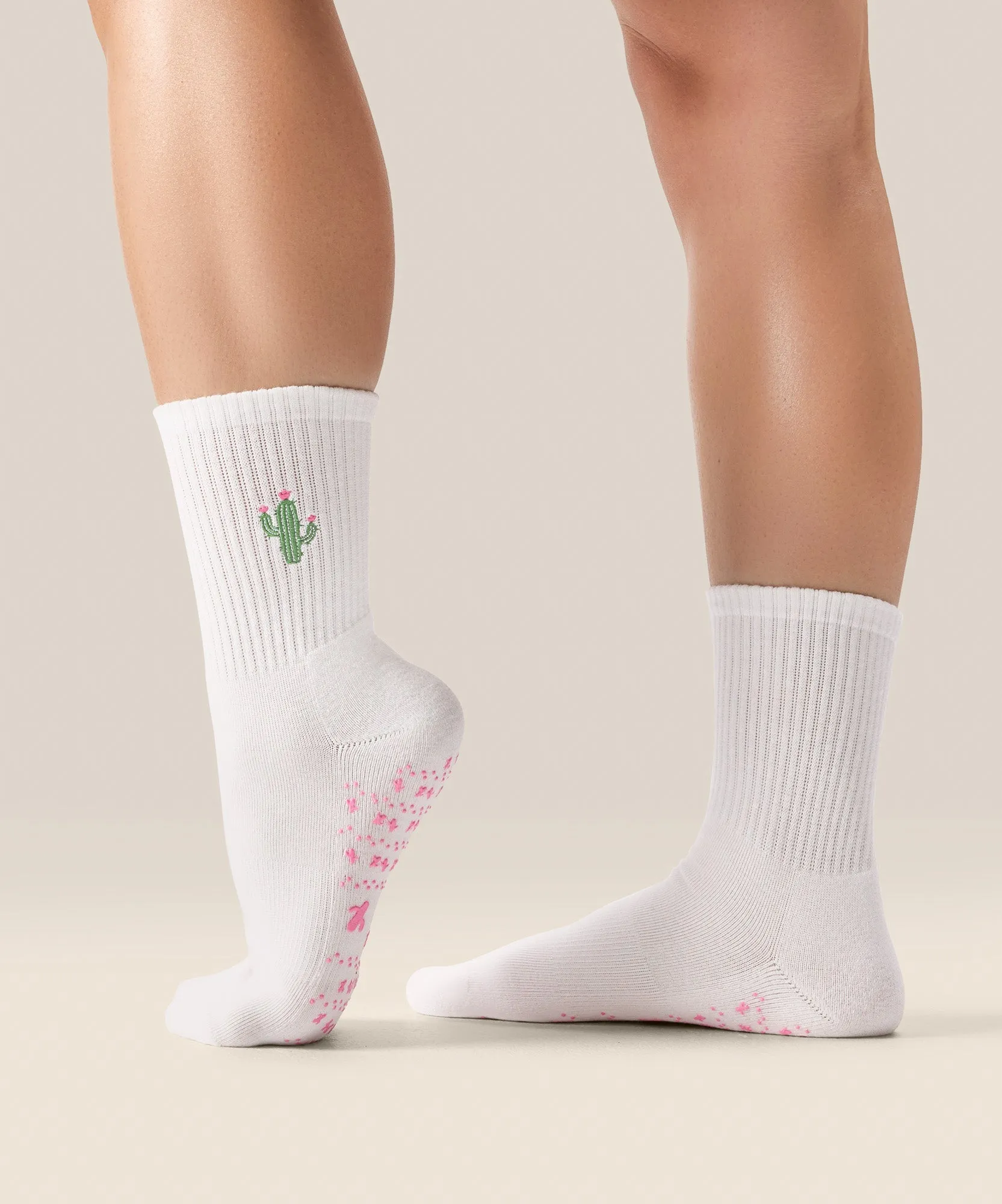 Crew Non Slip Grip Socks - Señorita Spike sold by MoveActive