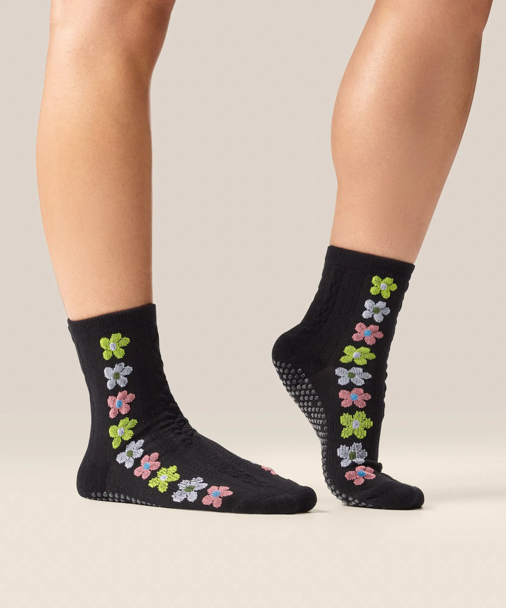 Crew Non Slip Grip Socks - Fiesta Midnight sold by MoveActive product image thumbnail 4