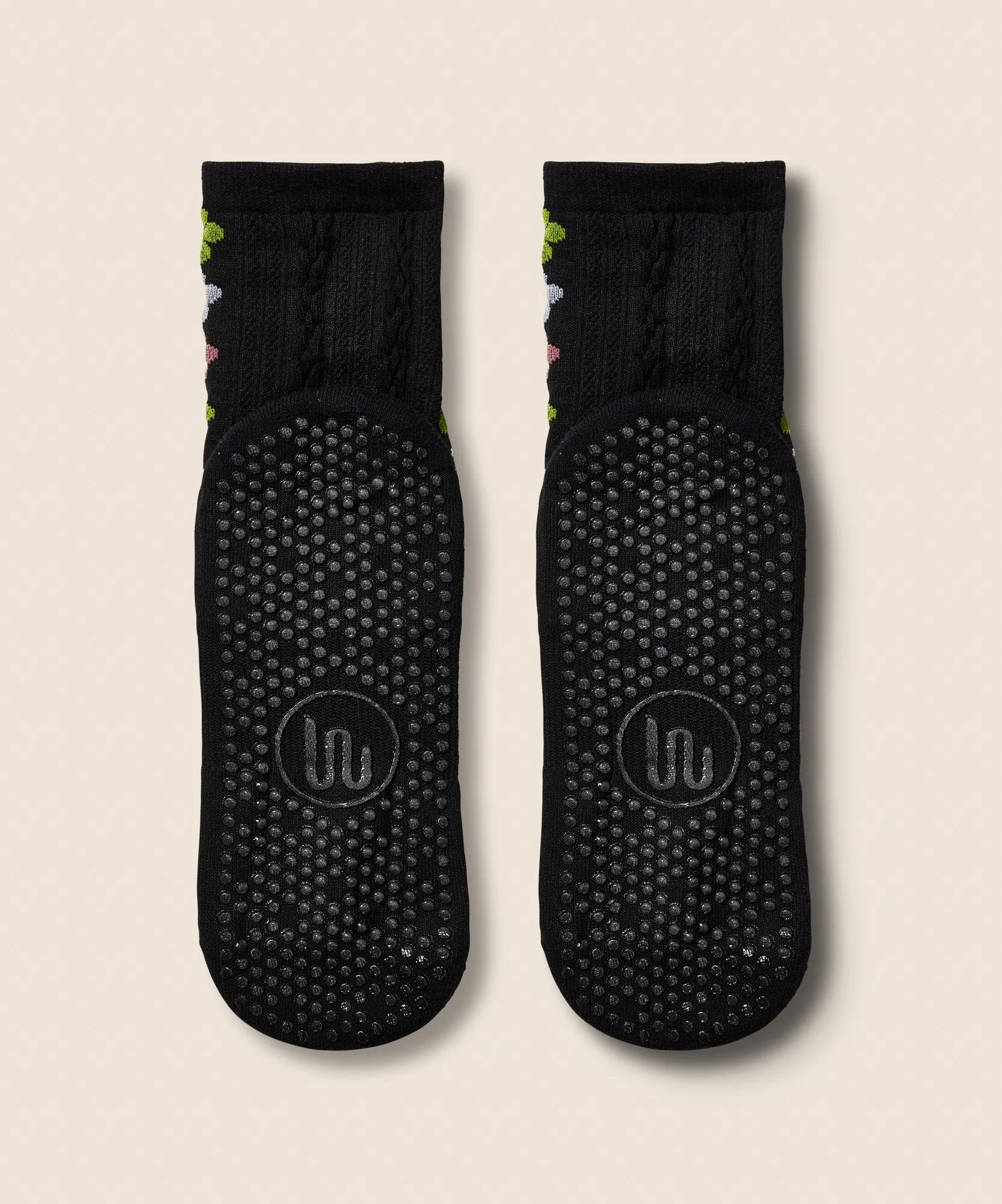 Crew Non Slip Grip Socks - Fiesta Midnight sold by MoveActive product image thumbnail 5
