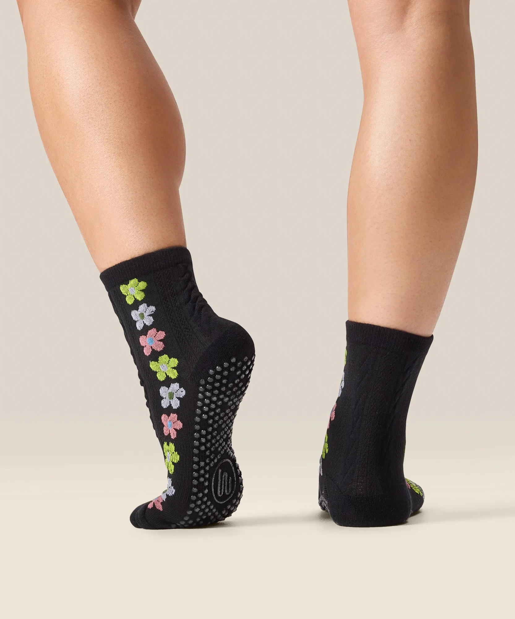 Crew Non Slip Grip Socks - Fiesta Midnight sold by MoveActive product image thumbnail 3