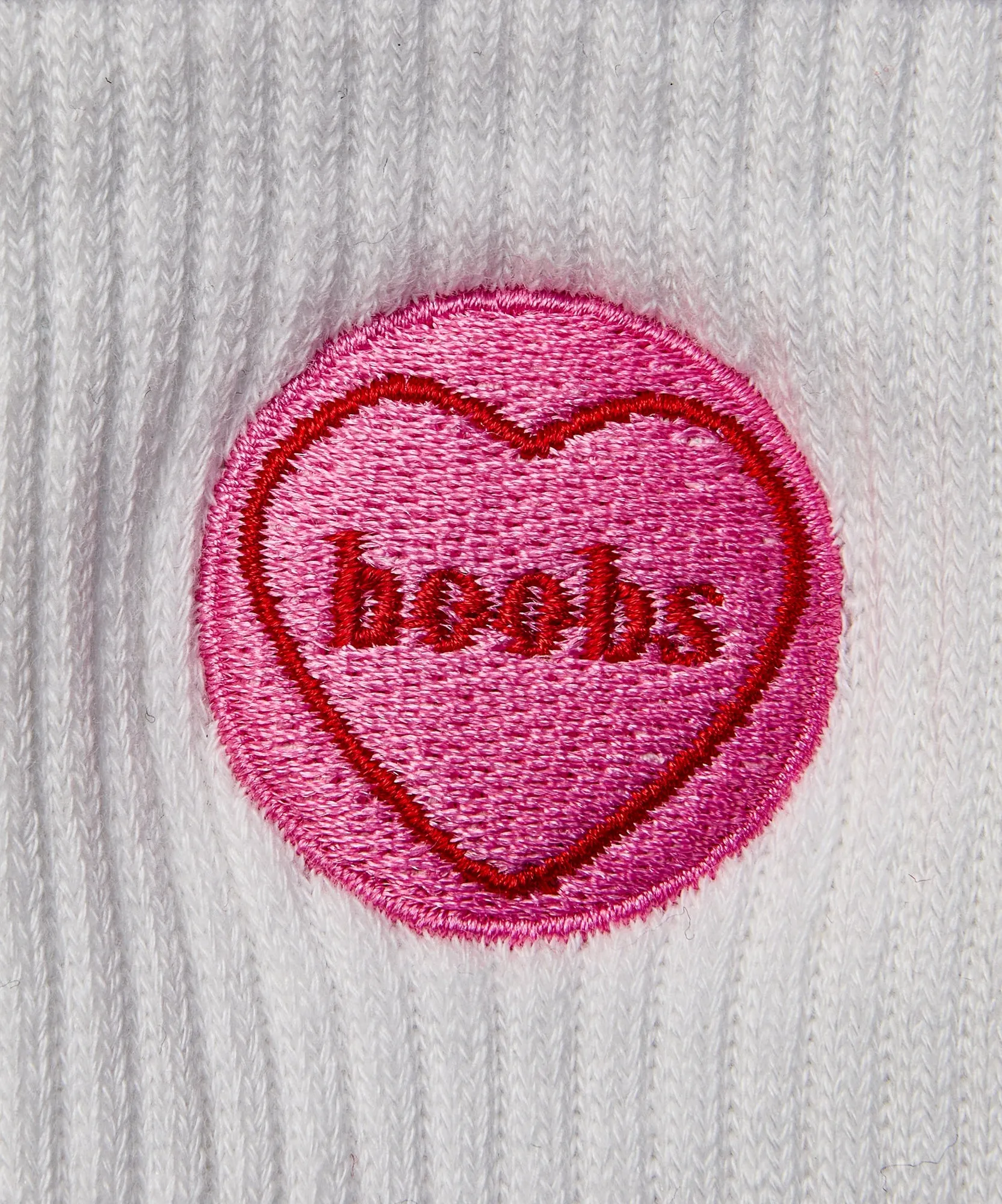 Crew Grip Socks - I Heart Boobs Ivory sold by MoveActive product image thumbnail 5
