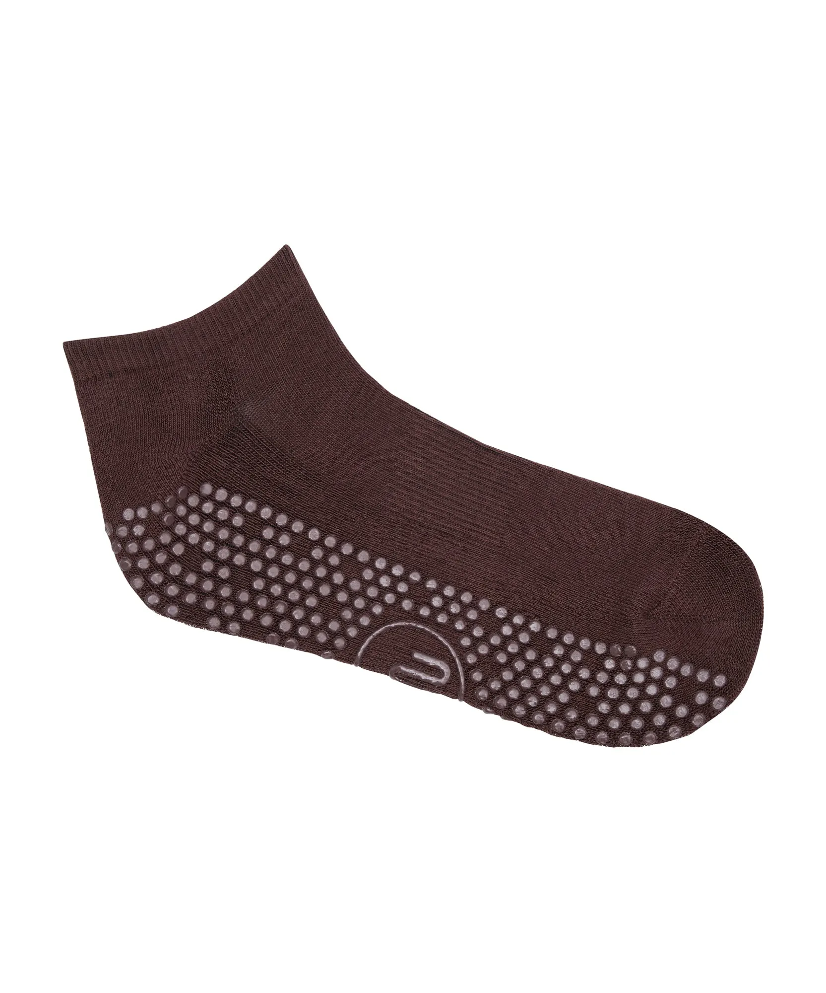 Classic Low Rise Grip Socks - Espresso sold by MoveActive product image thumbnail 5