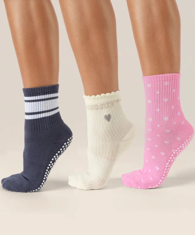 3 Pack Grip Sock Set - CoolDown sold by MoveActive