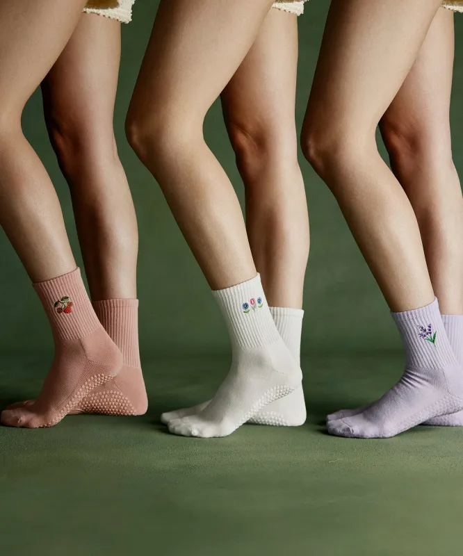 3 Pack Grip Sock Set - Bloom sold by MoveActive