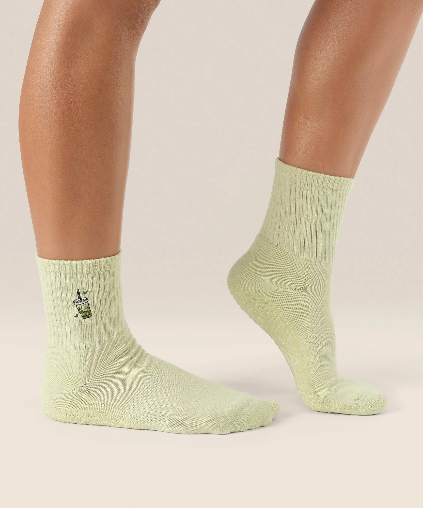 Crew Grip Socks - Matcha Lover sold by MoveActive product image thumbnail 3