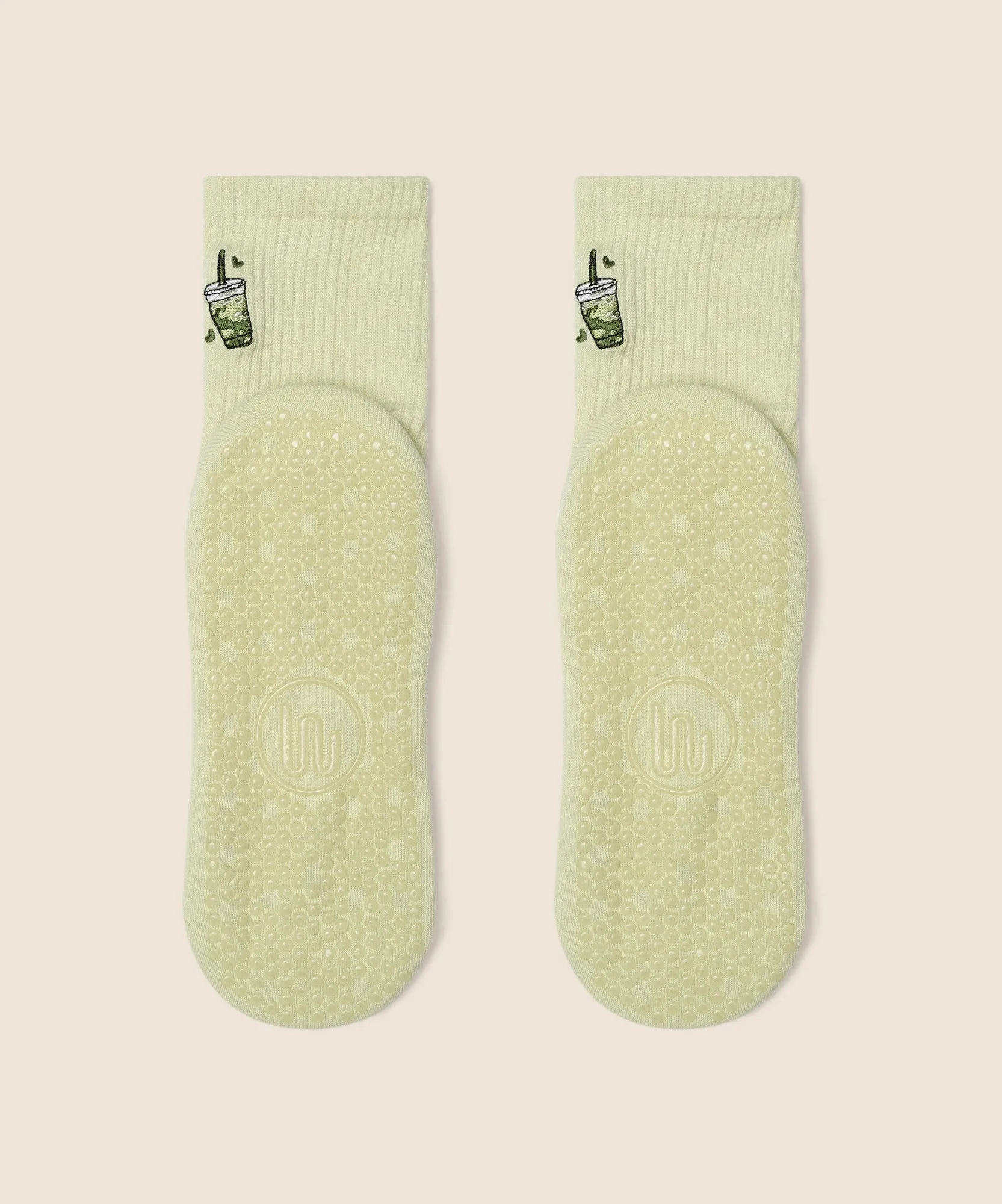 Crew Grip Socks - Matcha Lover sold by MoveActive product image thumbnail 4