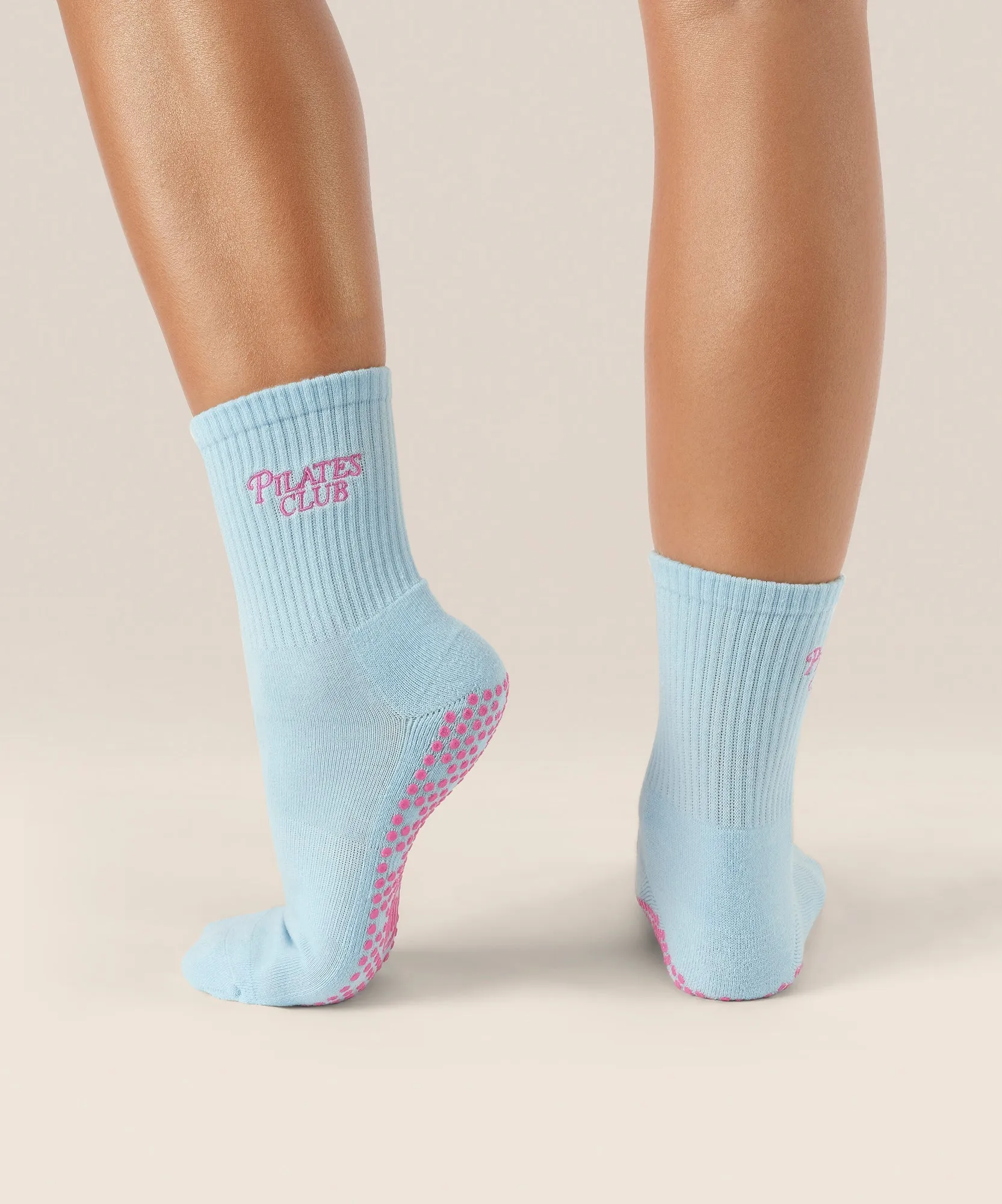 Crew Grip Socks - Pilates Club Blue sold by MoveActive product image thumbnail 3