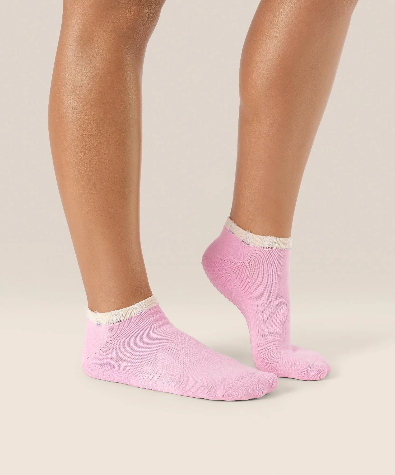 Low Rise Grip Socks - Cool Pink sold by MoveActive product image thumbnail 3