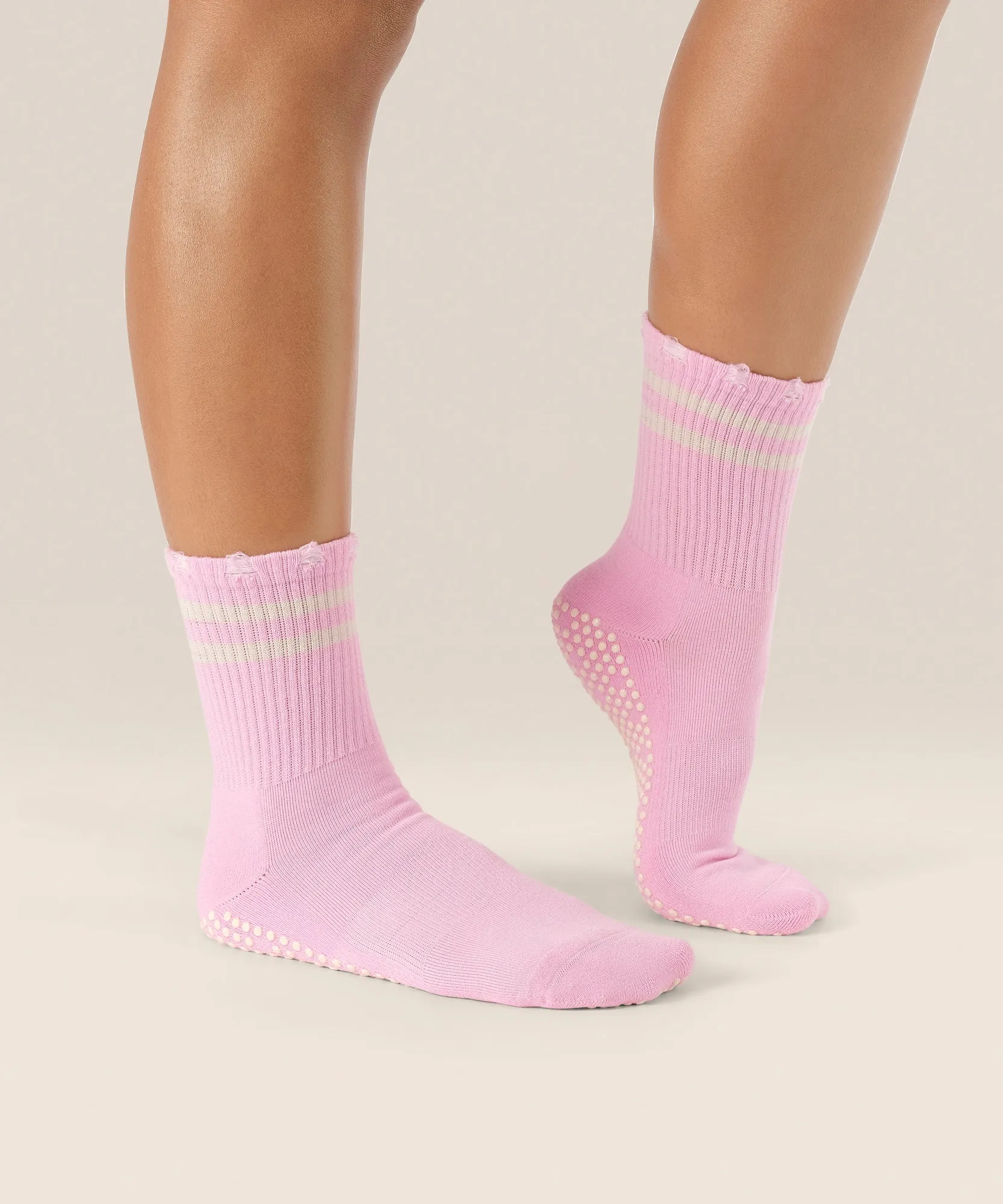Crew Grip Socks - Edgy Cool Pink sold by MoveActive product image thumbnail 3