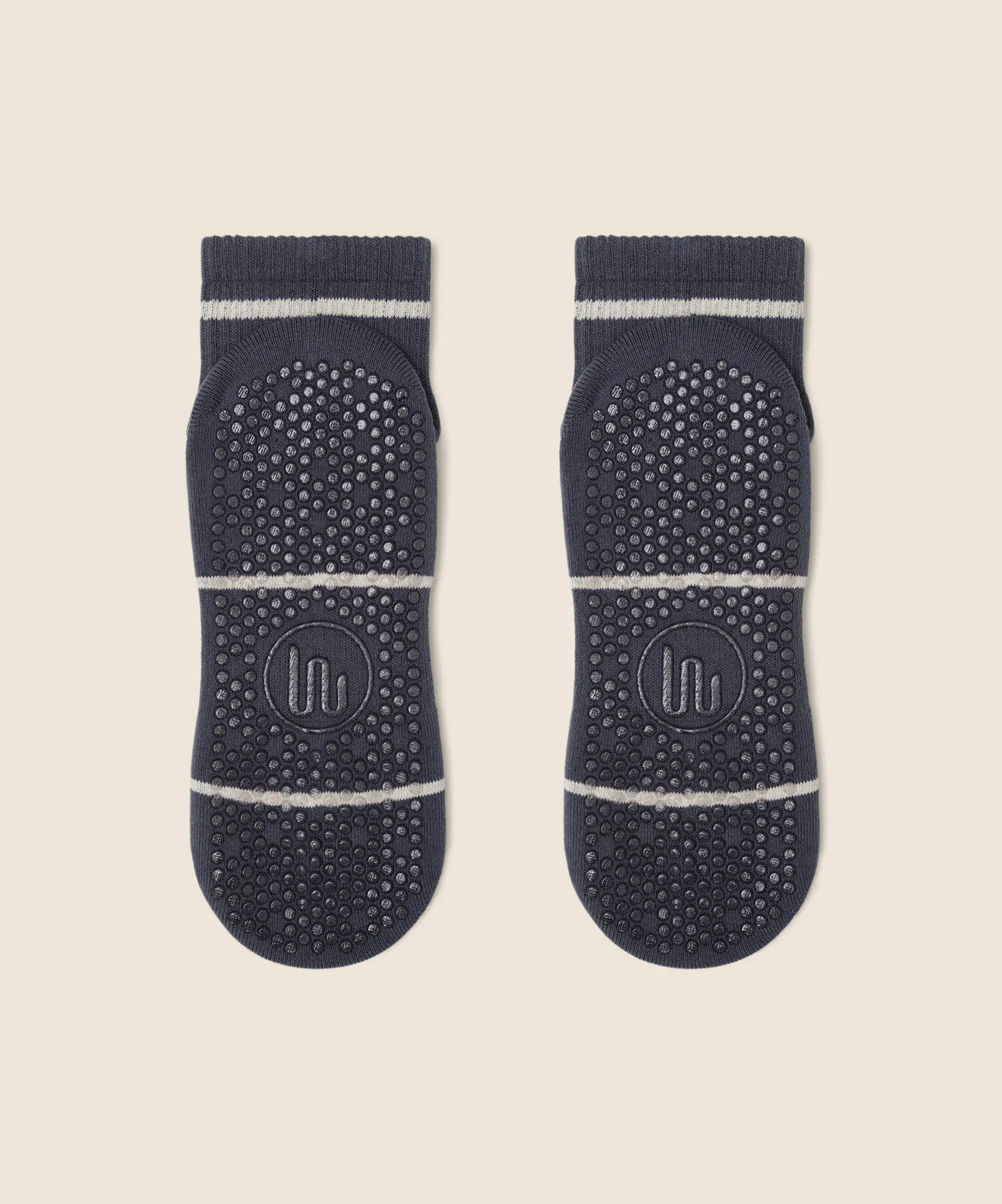 Quarter Crew Grip Socks - Baseline Navy sold by MoveActive product image thumbnail 5
