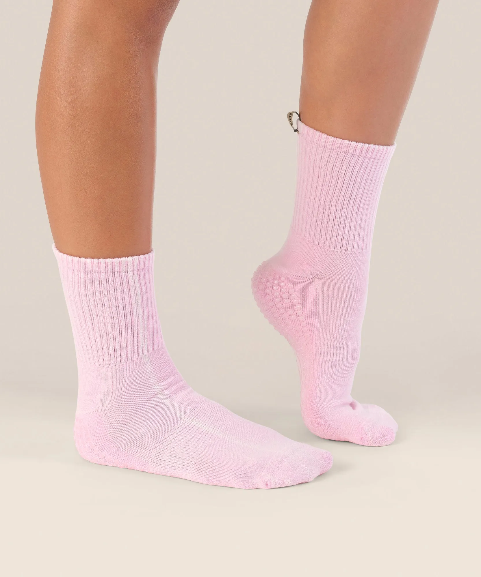 Crew Grip Socks - Vintage Rib Cool Pink sold by MoveActive product image thumbnail 3
