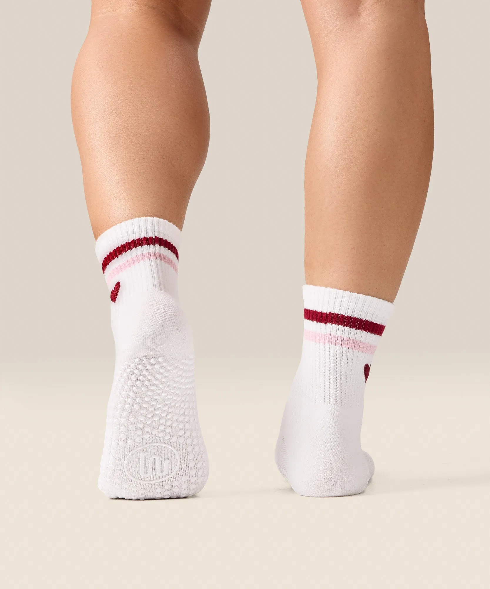 Crew Grip Socks - Sweet Stripe Love sold by MoveActive product image thumbnail 2