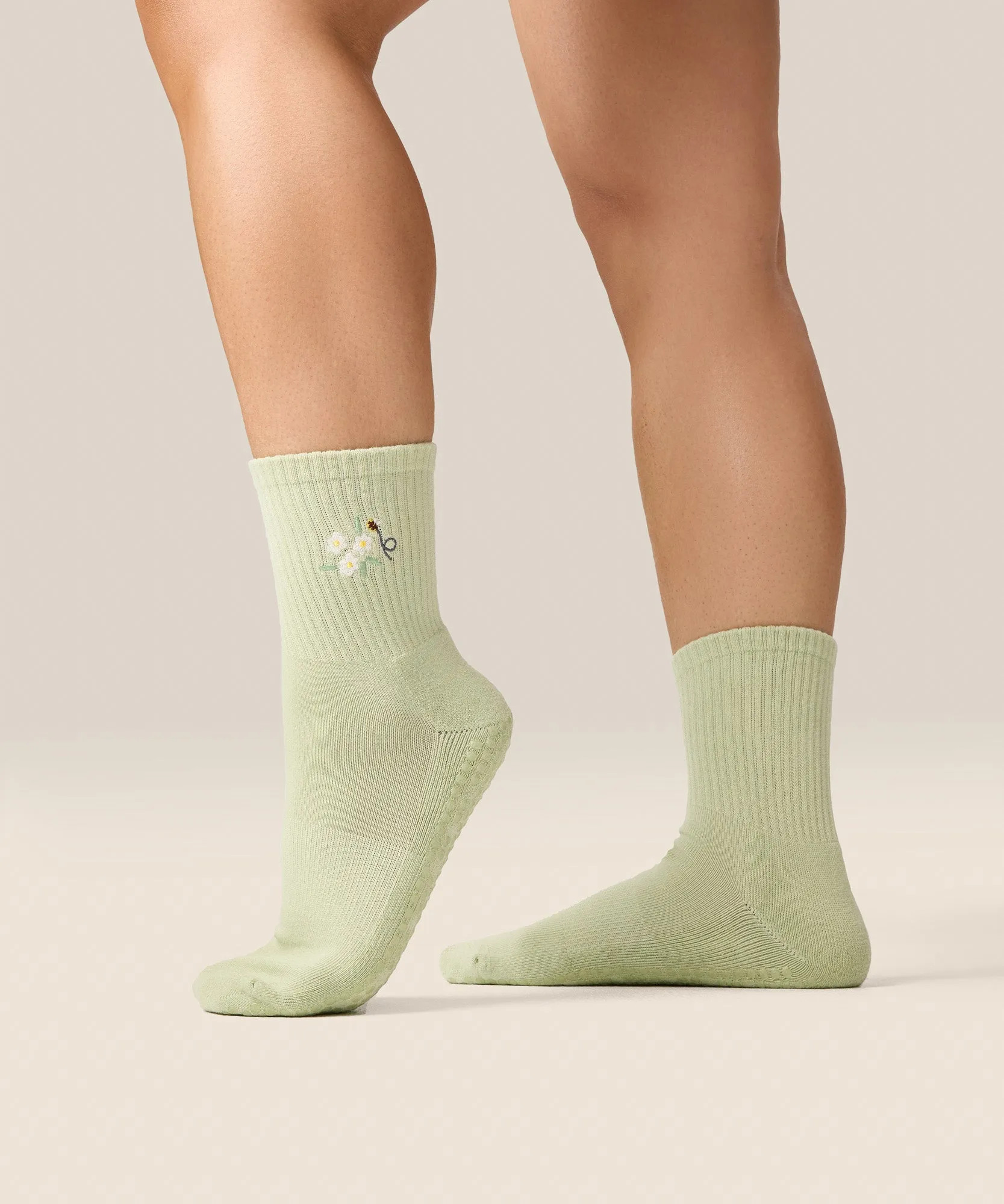 Crew Grip Socks - Meadow Sage sold by MoveActive