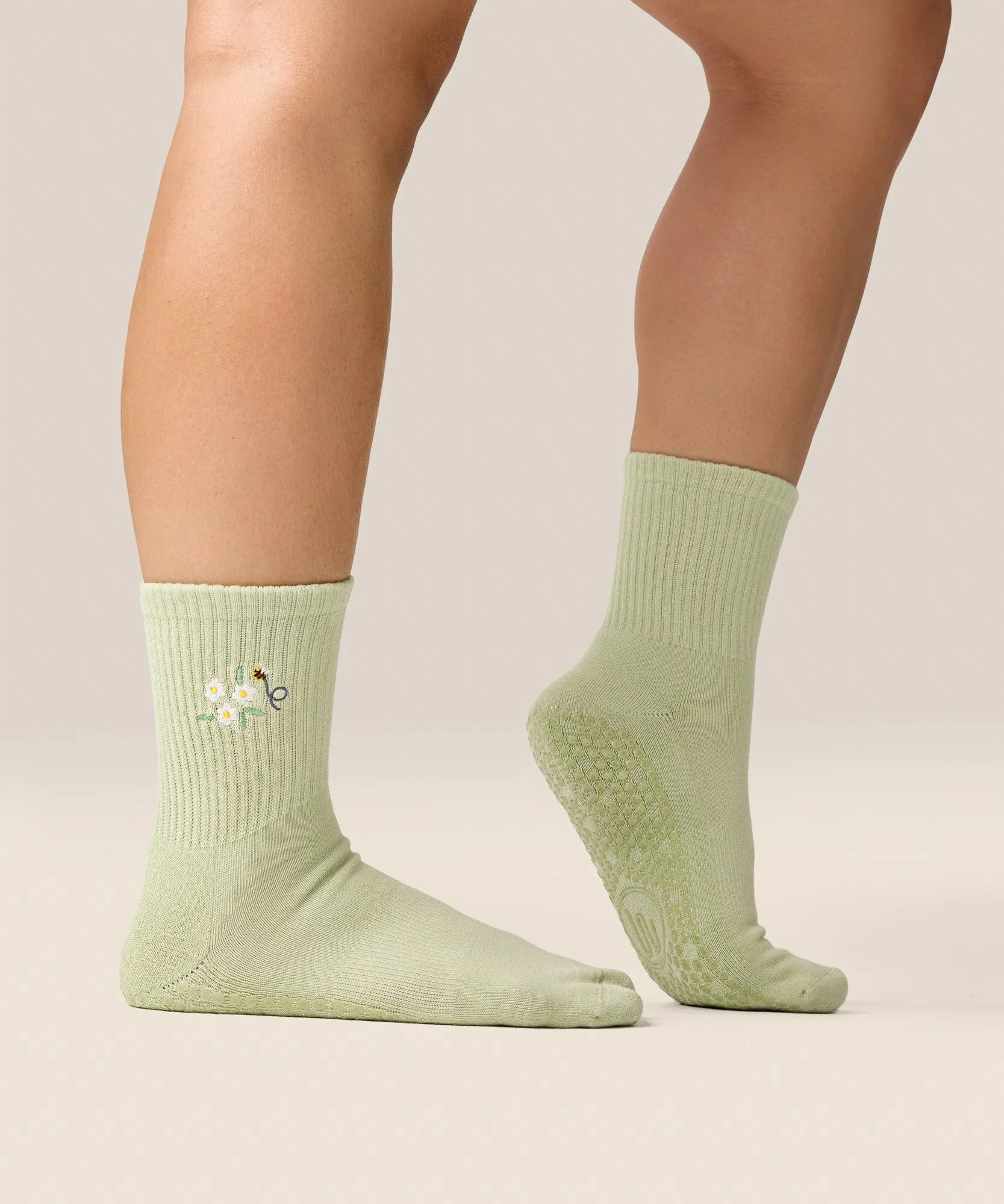 Crew Grip Socks - Meadow Sage sold by MoveActive product image thumbnail 3