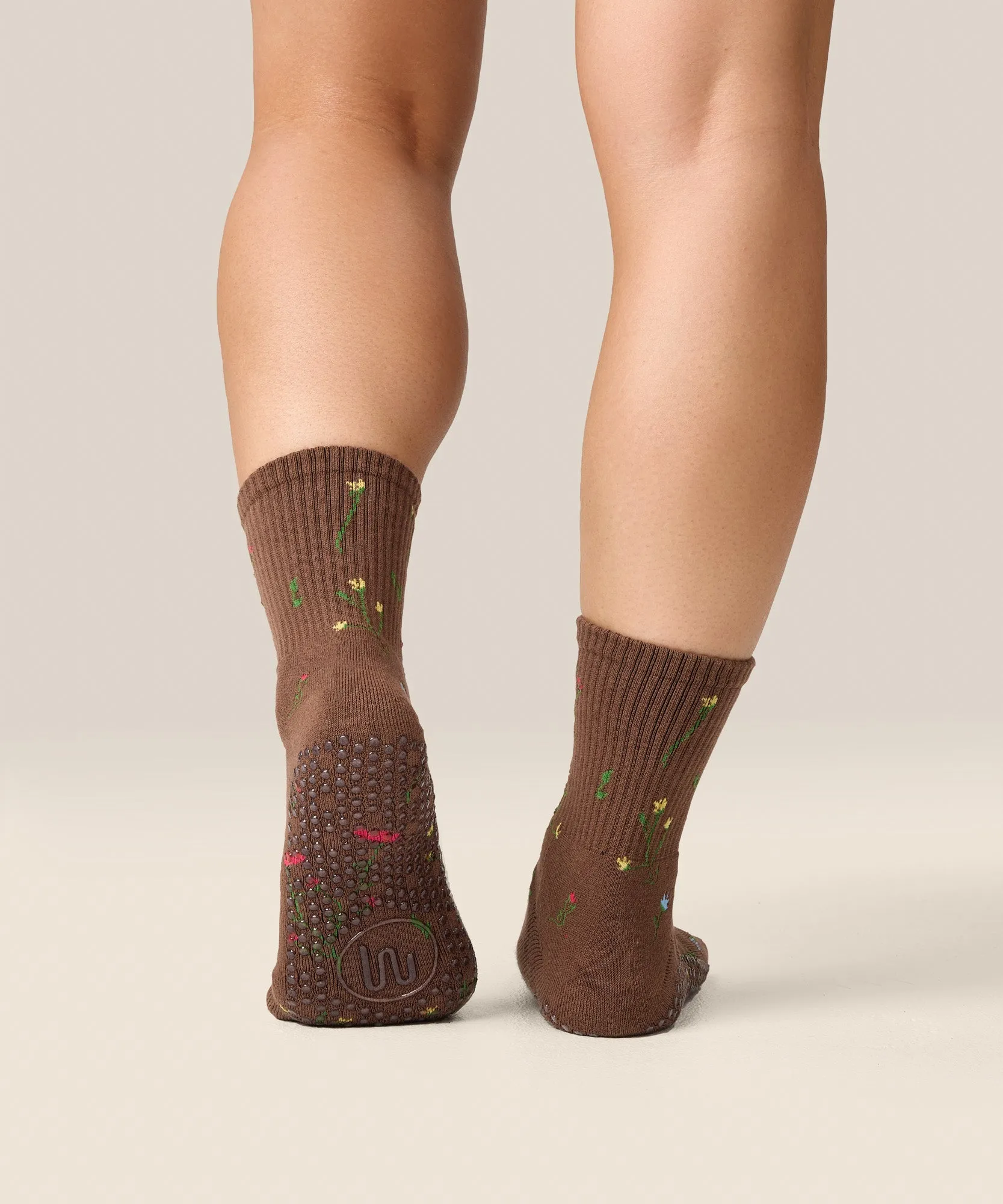 Crew Grip Socks - Wildflower Brown sold by MoveActive product image thumbnail 3