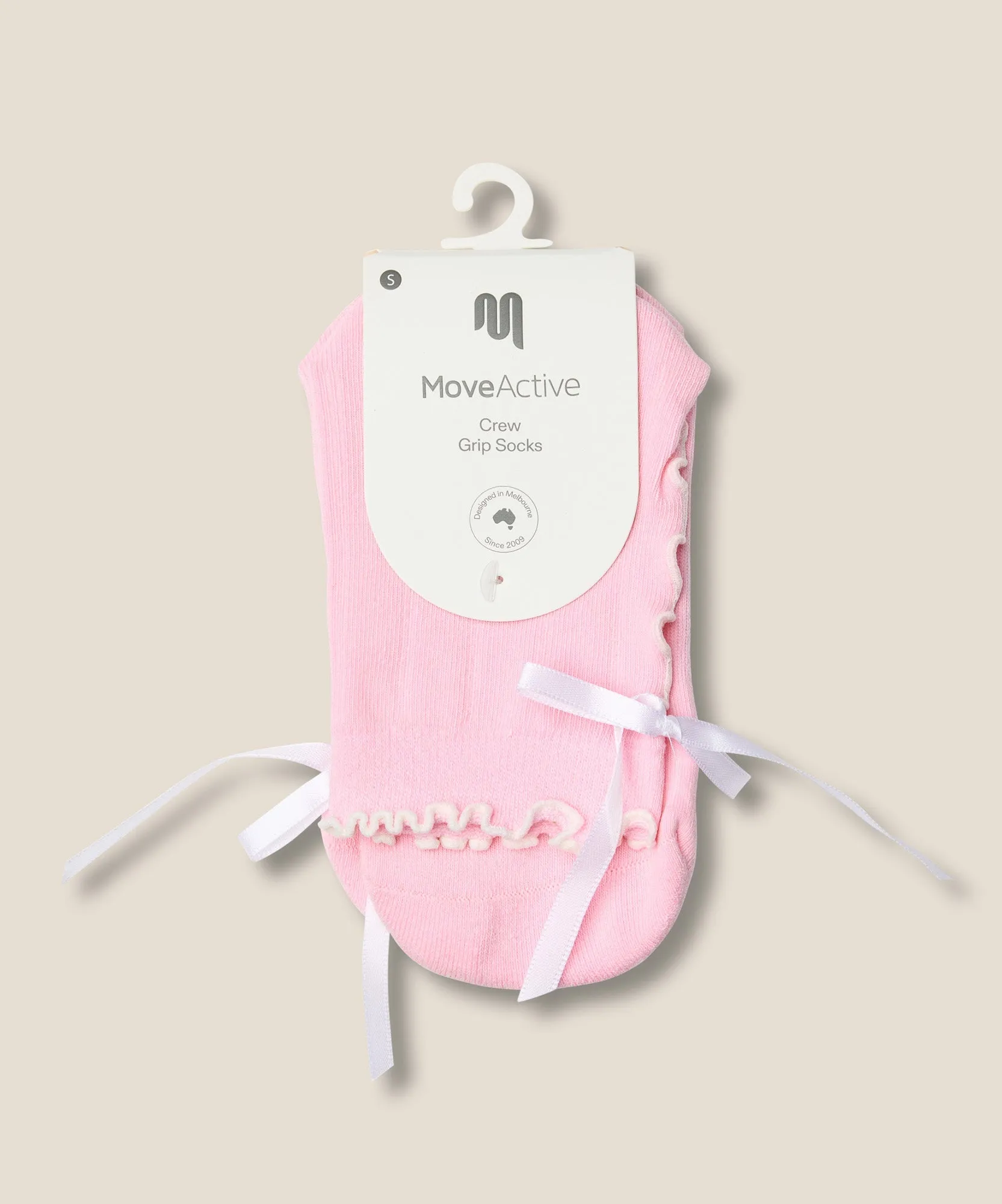 Crew Grip Socks - Sweet Bow Pink sold by MoveActive product image thumbnail 5