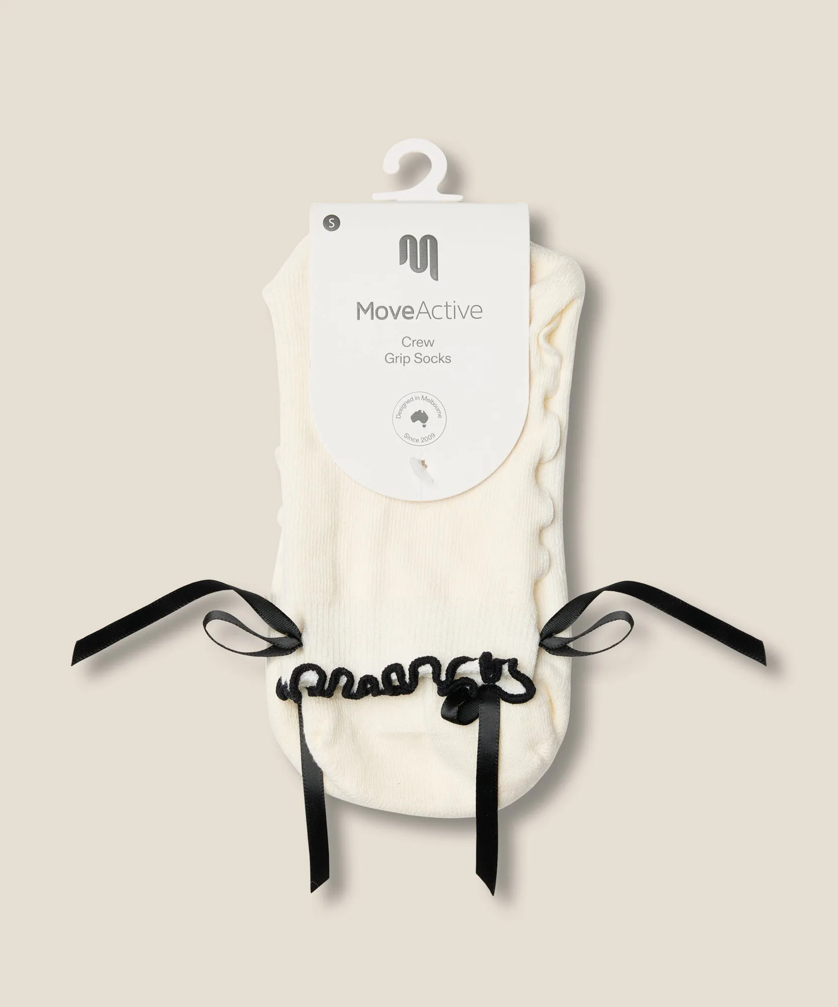 Crew Grip Socks - Sweet Bow Ivory sold by MoveActive product image thumbnail 5