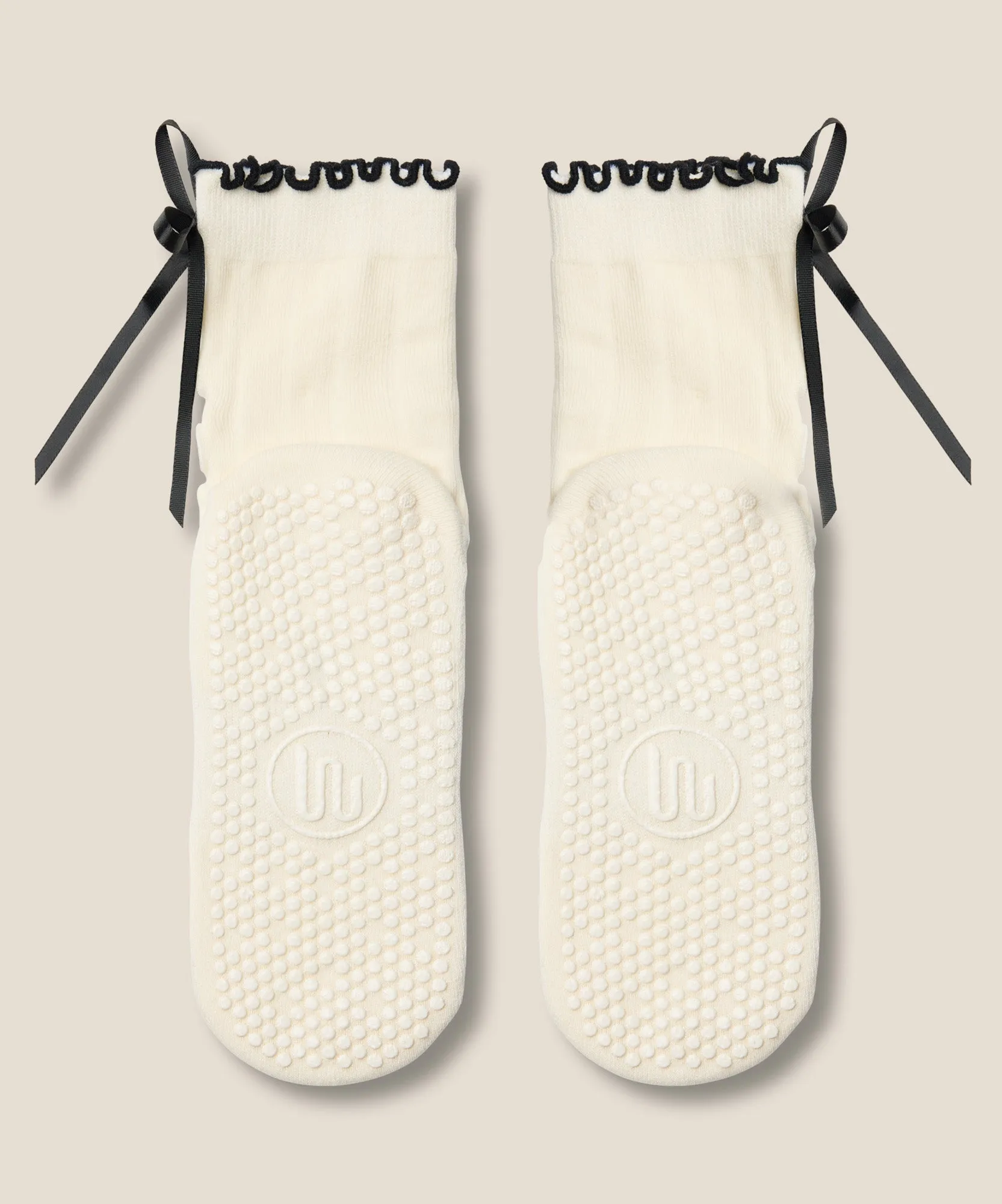 Crew Grip Socks - Sweet Bow Ivory sold by MoveActive product image thumbnail 4