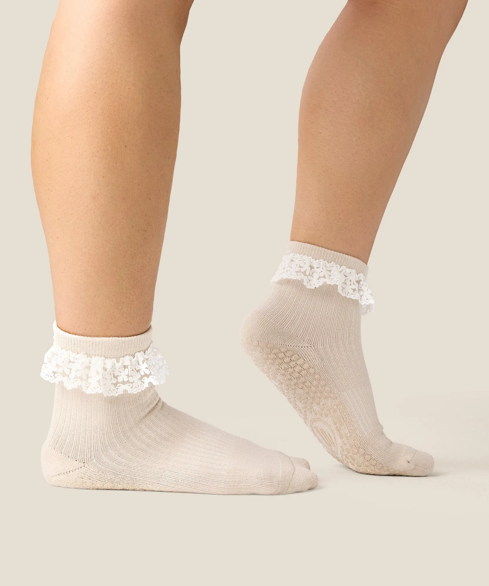 Quarter Crew Grip Socks - Lovers Lace sold by MoveActive product image thumbnail 3