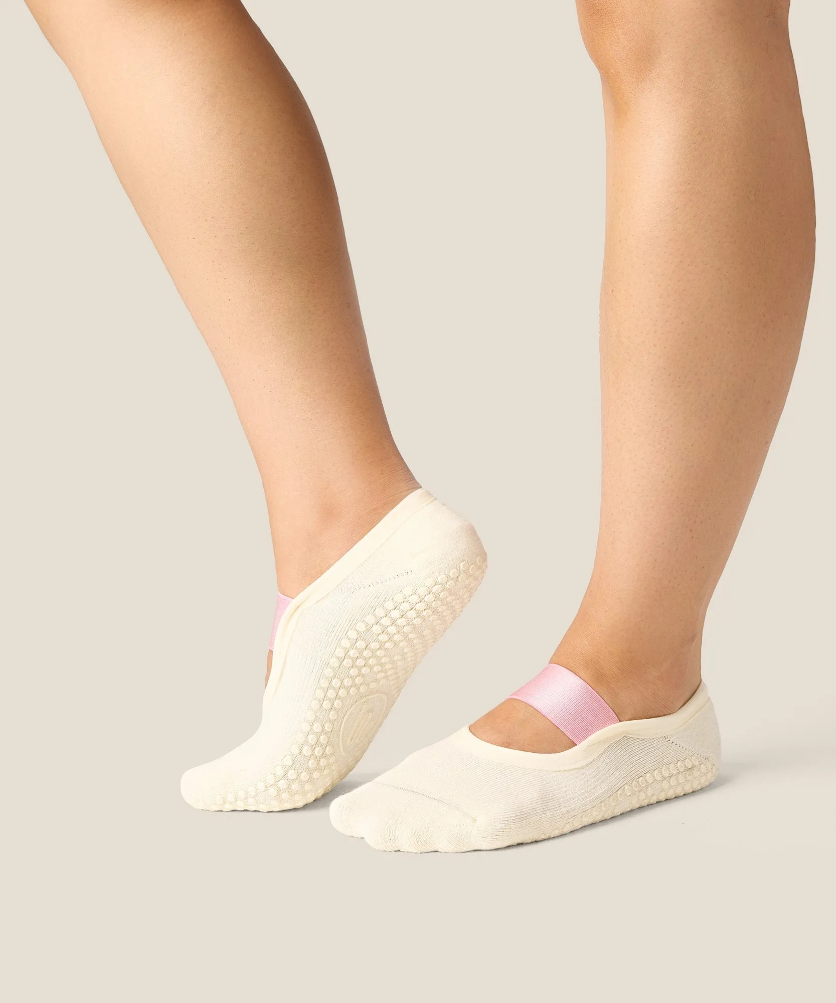 Ballet Grip Socks - Satin Sandy sold by MoveActive product image thumbnail 3