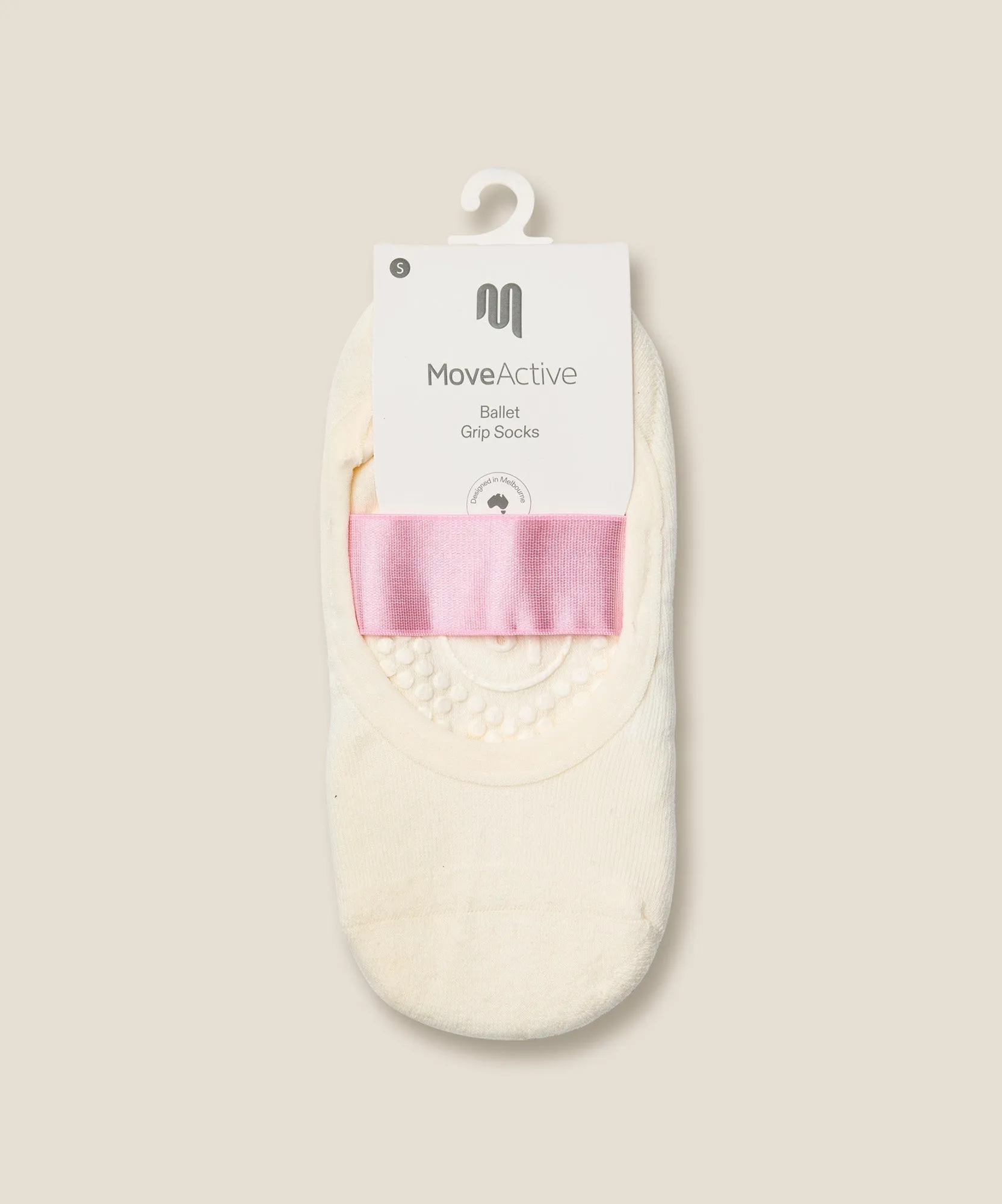 Ballet Grip Socks - Satin Sandy sold by MoveActive product image thumbnail 5