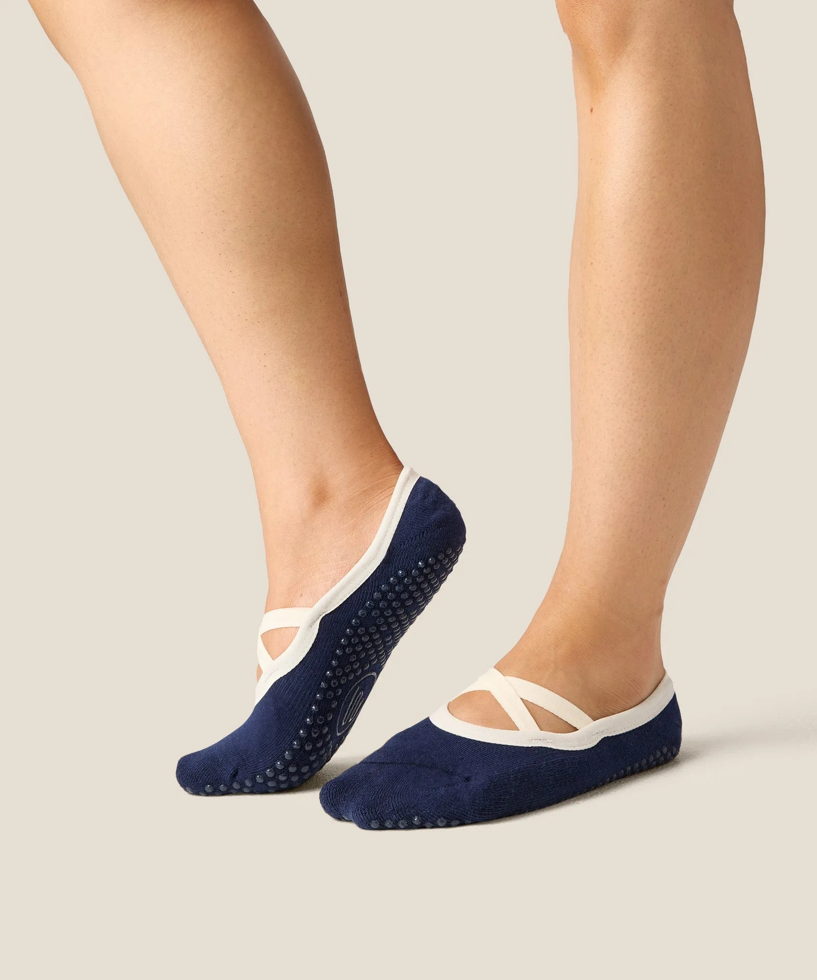 Ballet Grip Socks - Cross Navy sold by MoveActive product image thumbnail 3