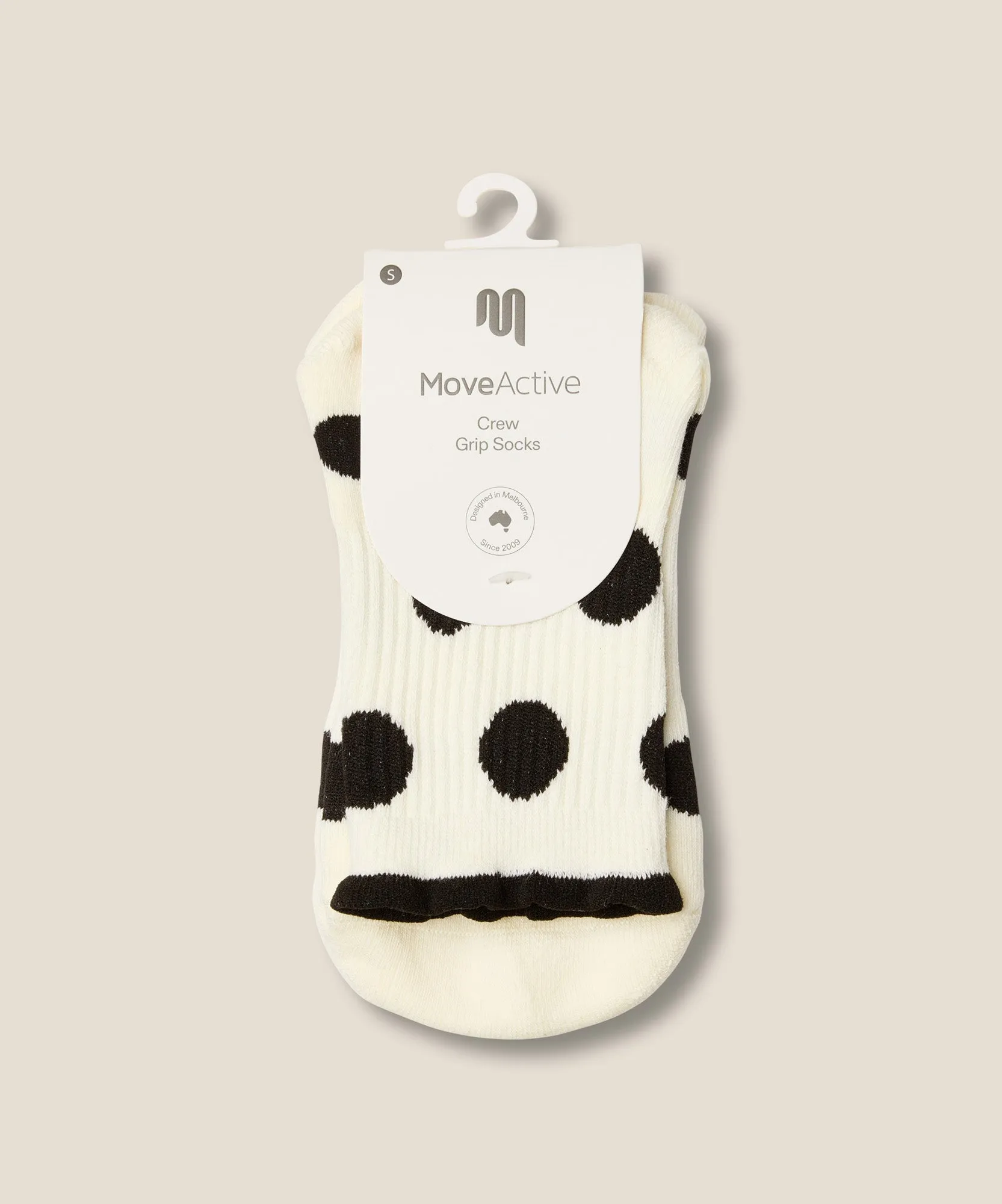 Crew Grip Socks - Polka Dot Monochrome sold by MoveActive product image thumbnail 5