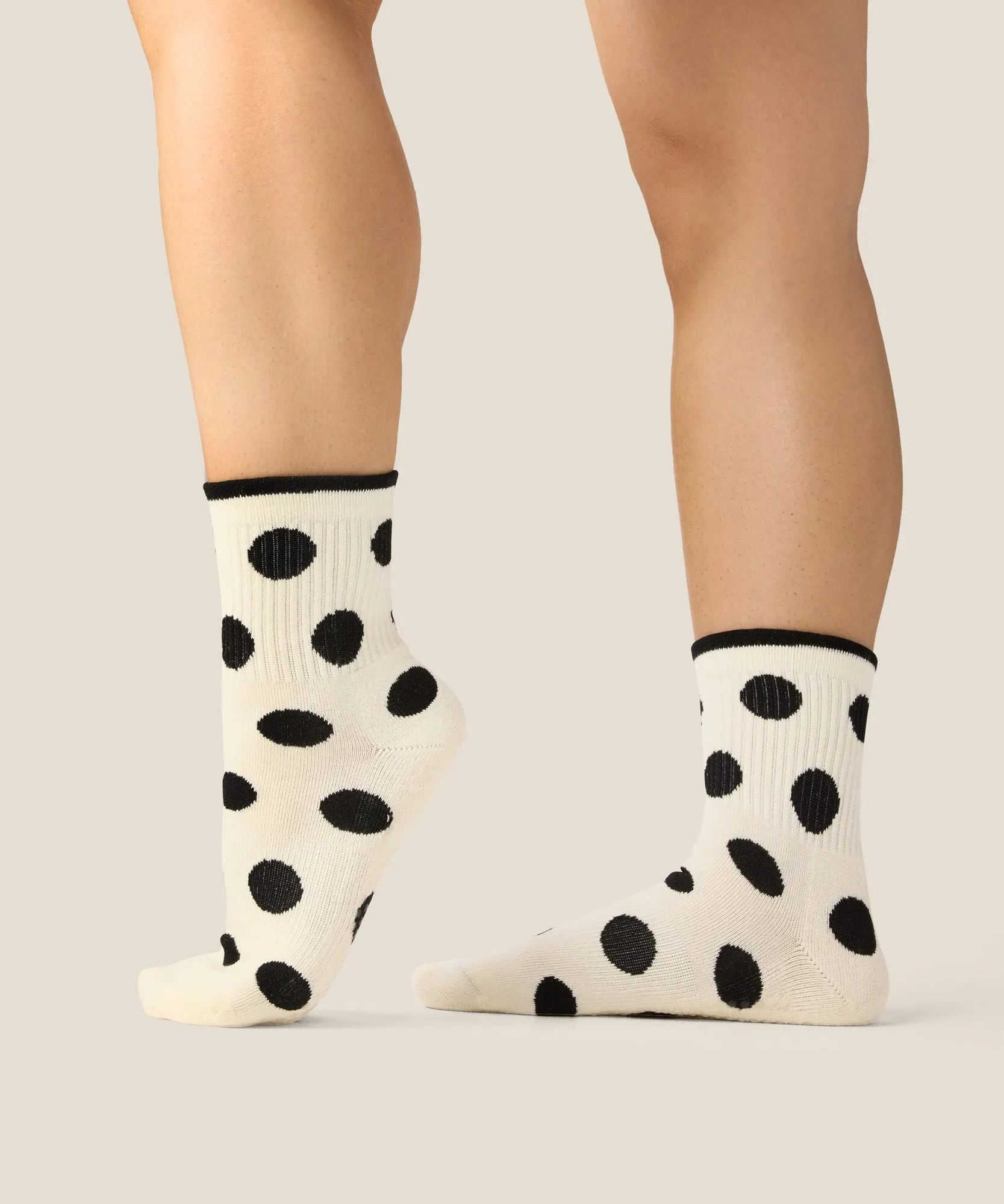 Crew Grip Socks - Polka Dot Monochrome sold by MoveActive
