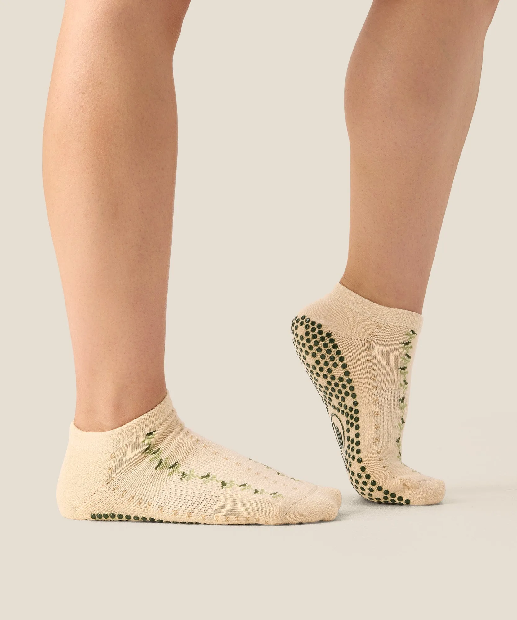 Low Rise Grip Socks - Wildflower Vine sold by MoveActive product image thumbnail 3