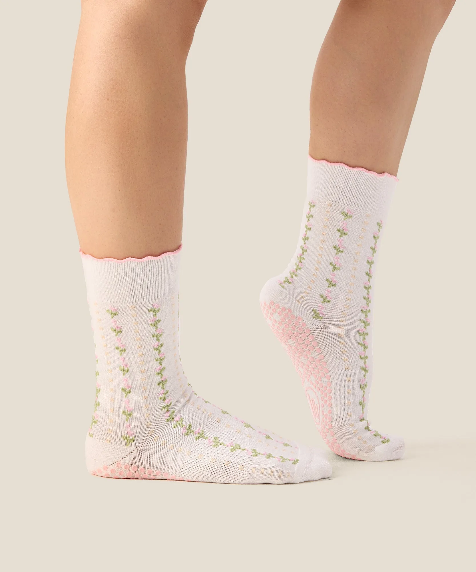 Crew Grip Socks - Wildflower Vine sold by MoveActive product image thumbnail 3